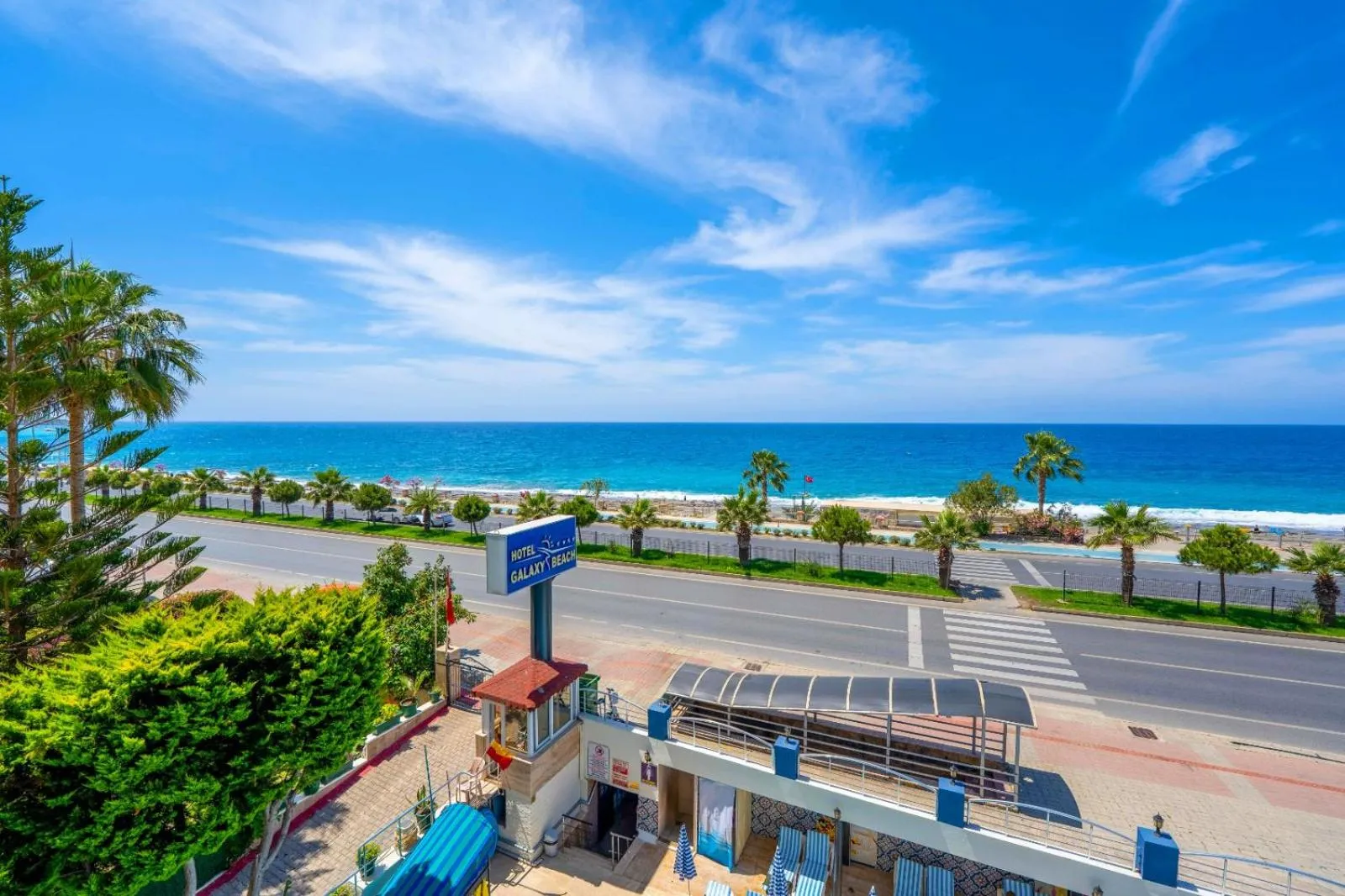 Sea view in Galaxy Beach Hotel Alanya
