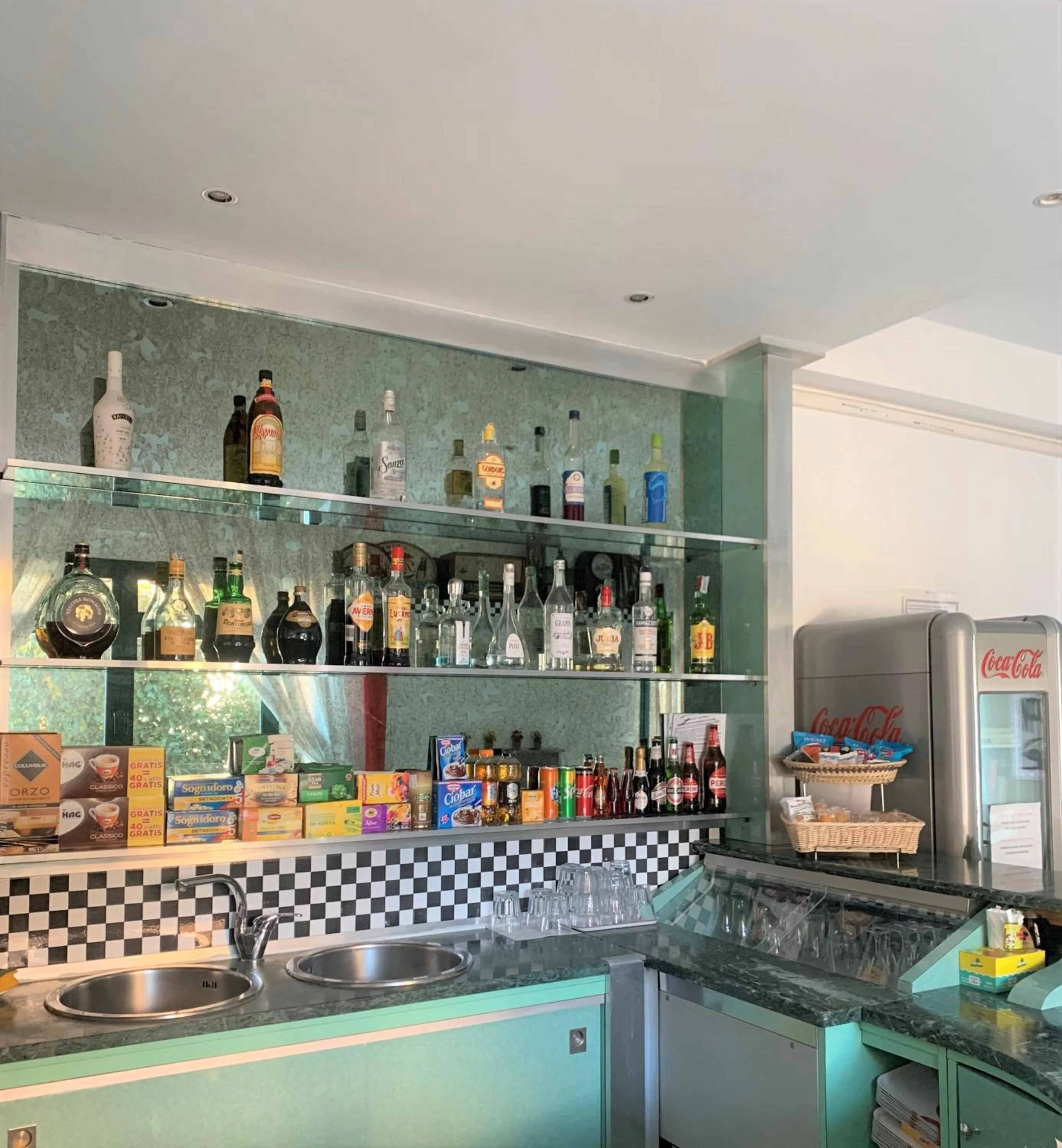 Lounge or bar in Albergo Moderno