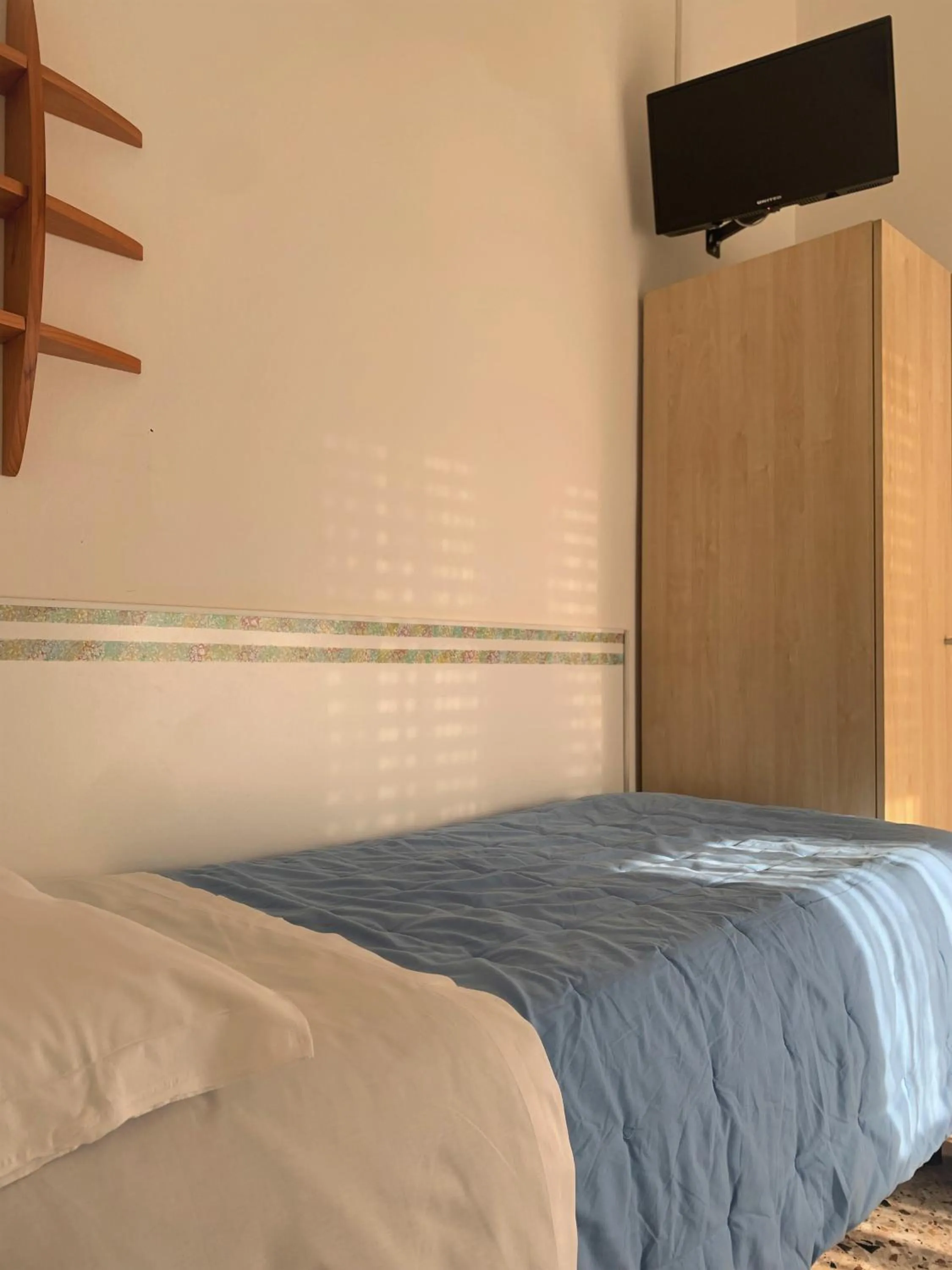 Bedroom, Bed in Albergo Moderno