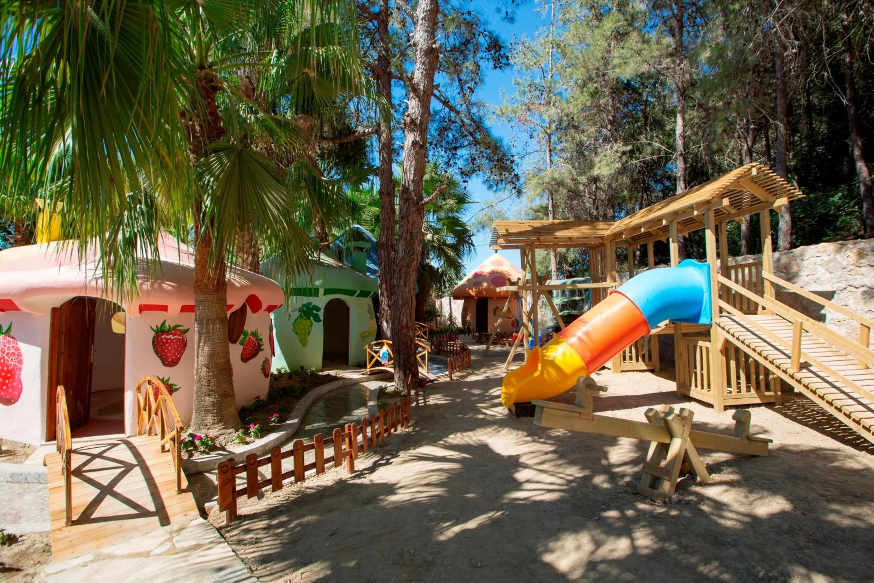 Children play ground in Miarosa İncekum Beach