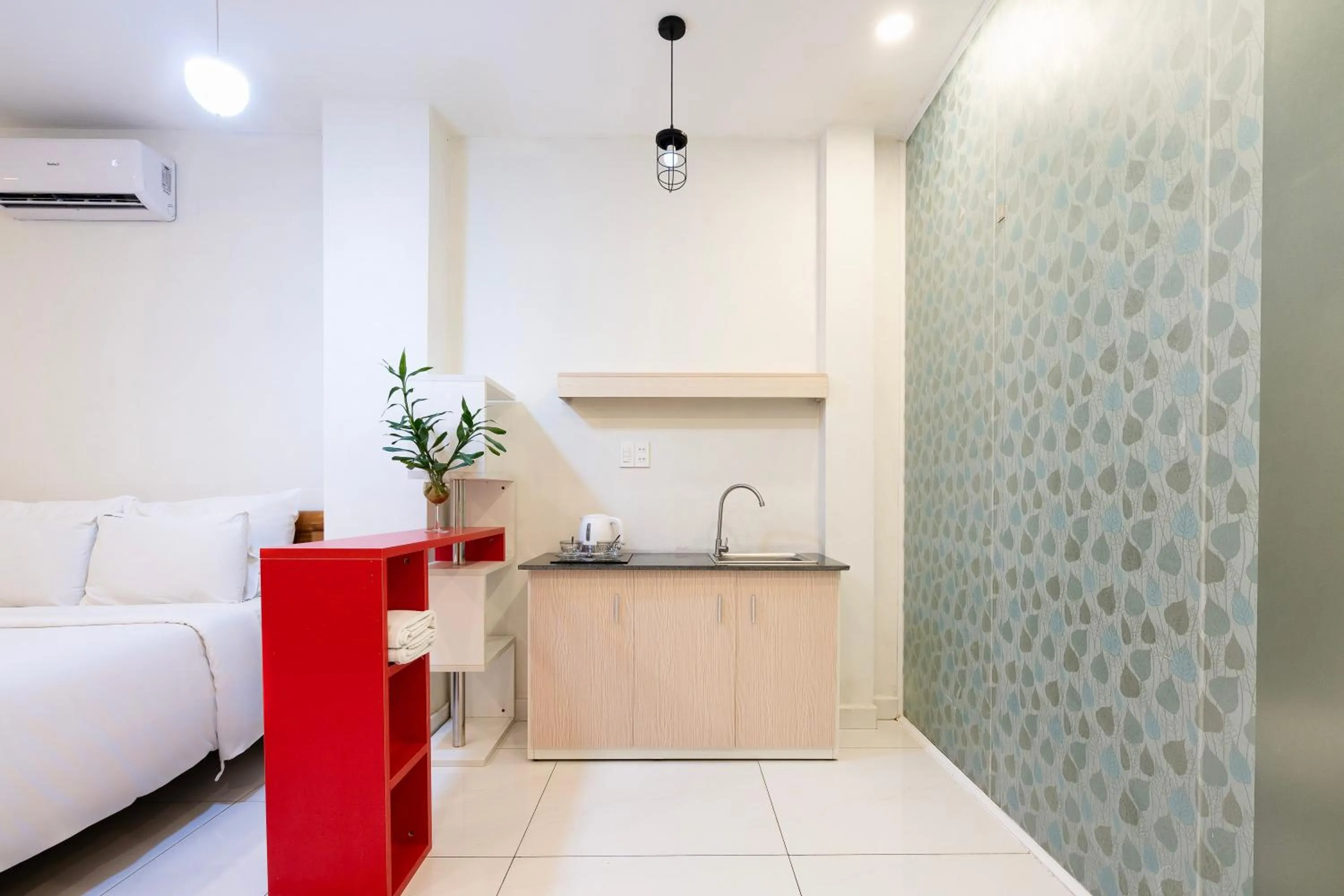 Bedroom, Bed in Gemini Saigon CENTER - New & Quiet near Bui Vien Walking Street