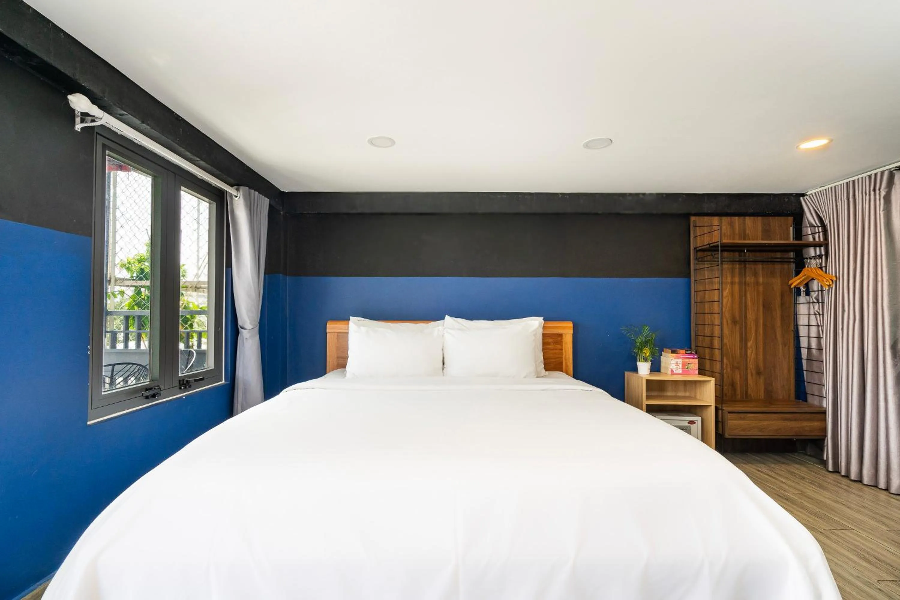 Bedroom, Bed in Gemini Saigon CENTER - New & Quiet near Bui Vien Walking Street