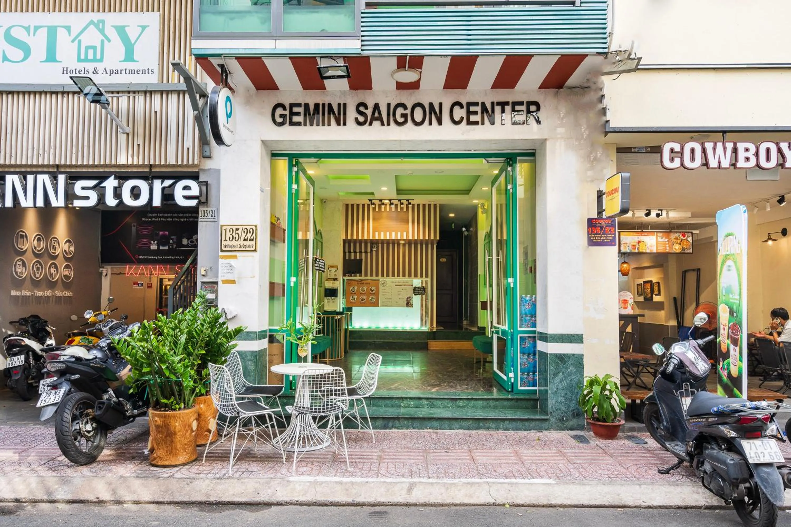 Property logo or sign in Gemini Saigon CENTER - New & Quiet near Bui Vien Walking Street