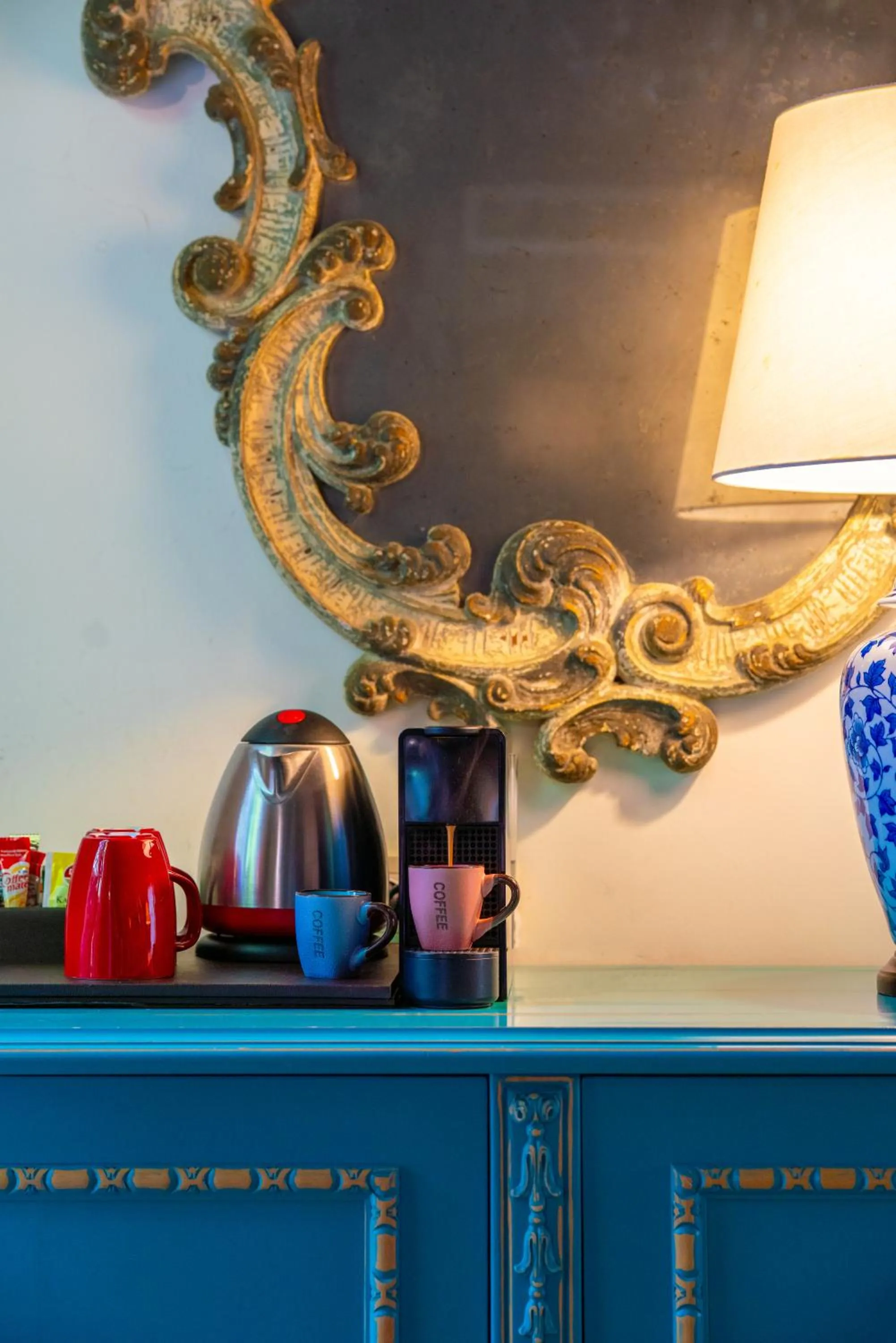 Coffee/tea facilities in Villa Lukka