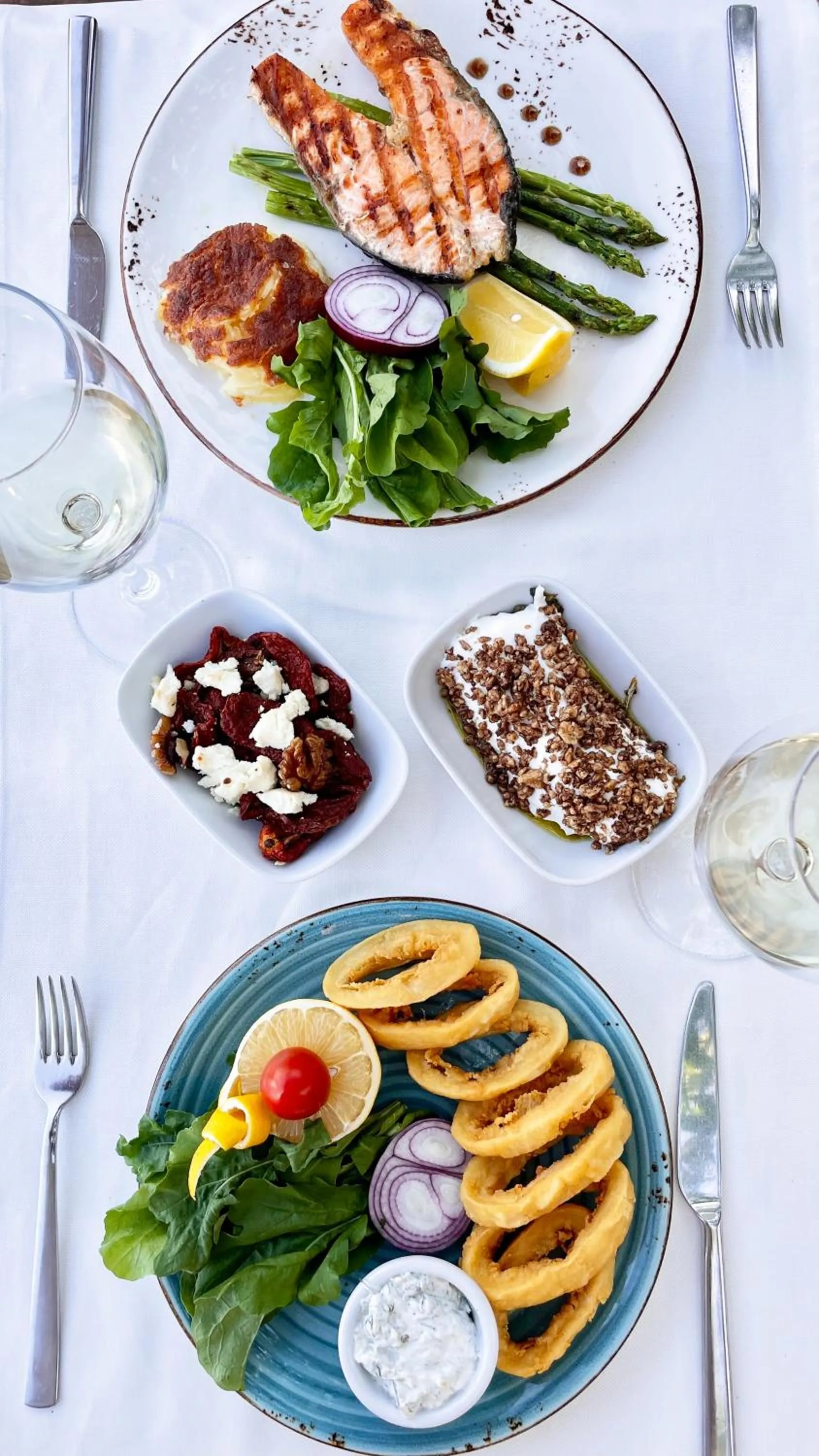 Food and drinks in Villa Lukka