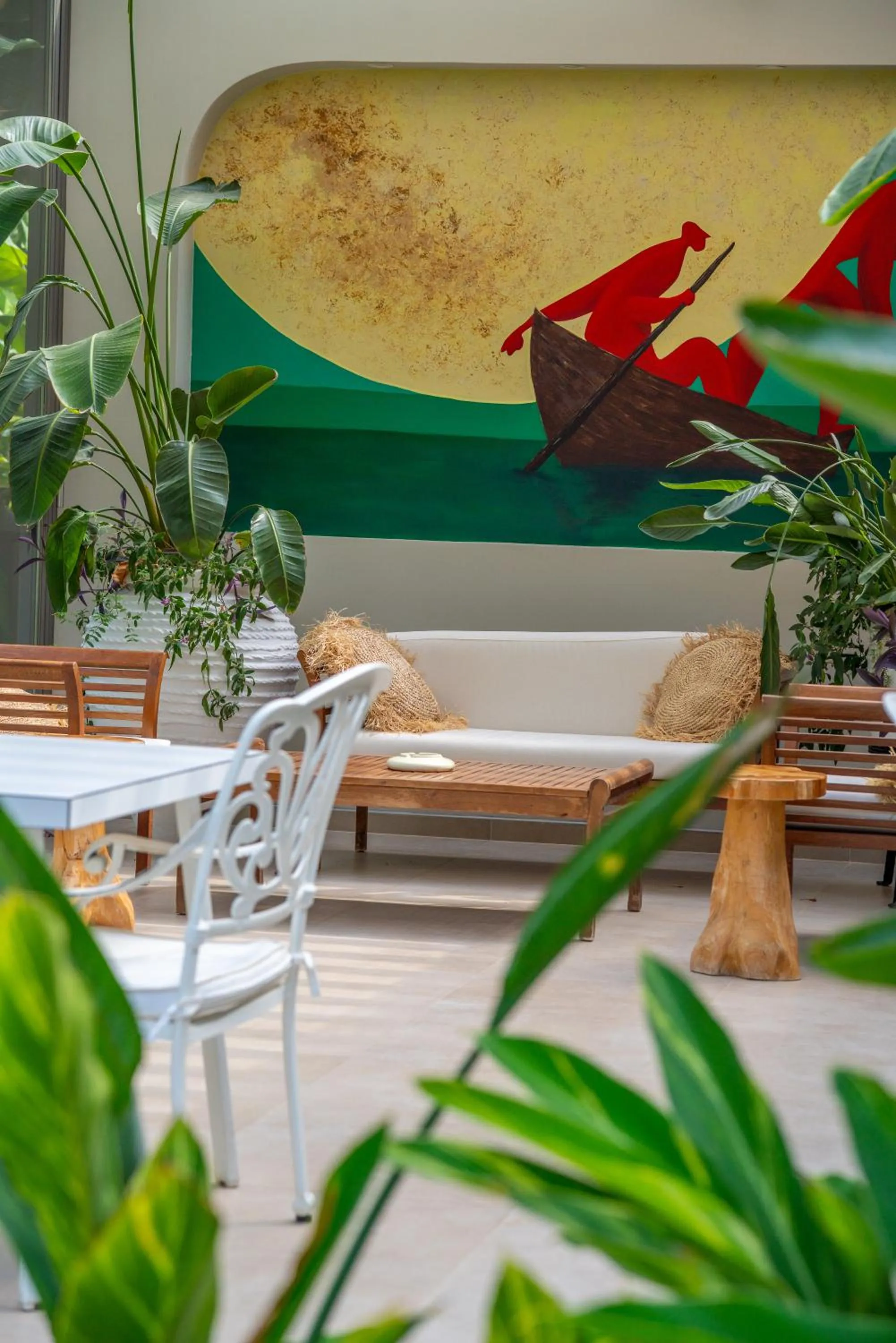 Garden in Villa Lukka