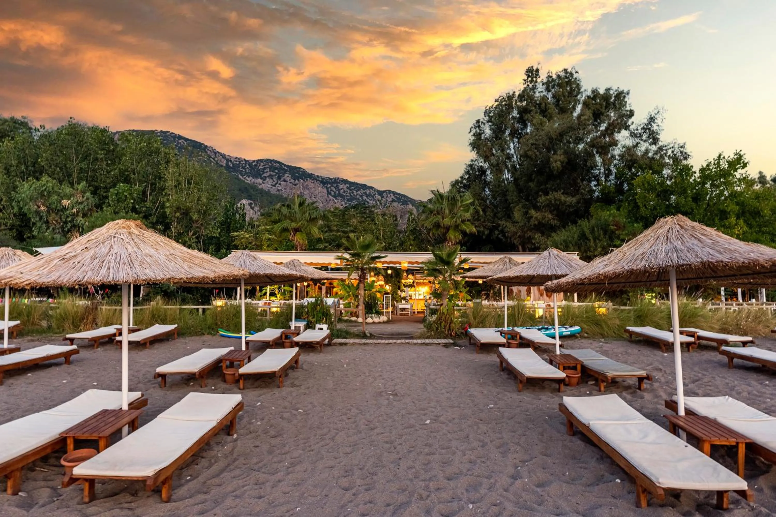 Beach in Villa Lukka