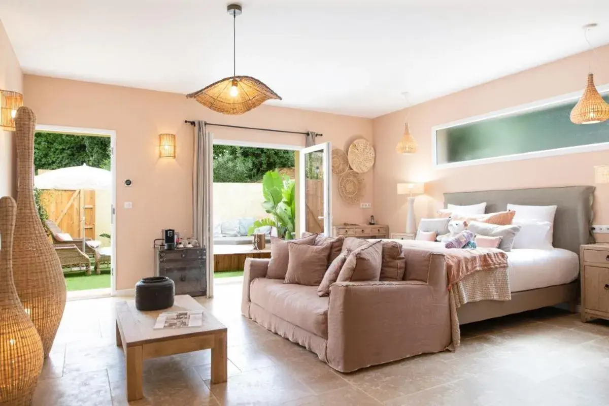 Bed in La Bastide d'Antoine Bed in La Bastide d'Antoine