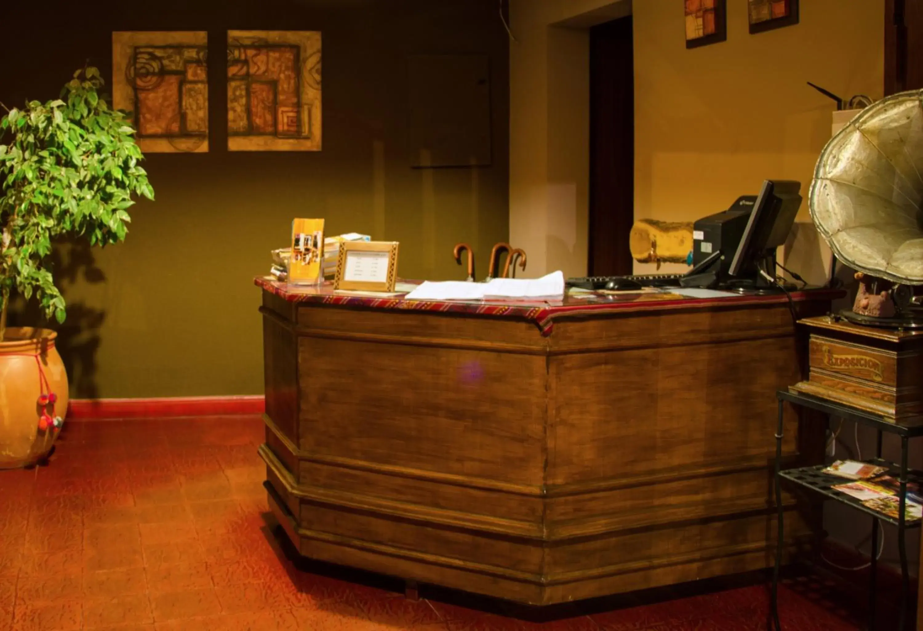 Lobby or reception in Munay Hotel Cafayate Lobby or reception in Munay Hotel Cafayate