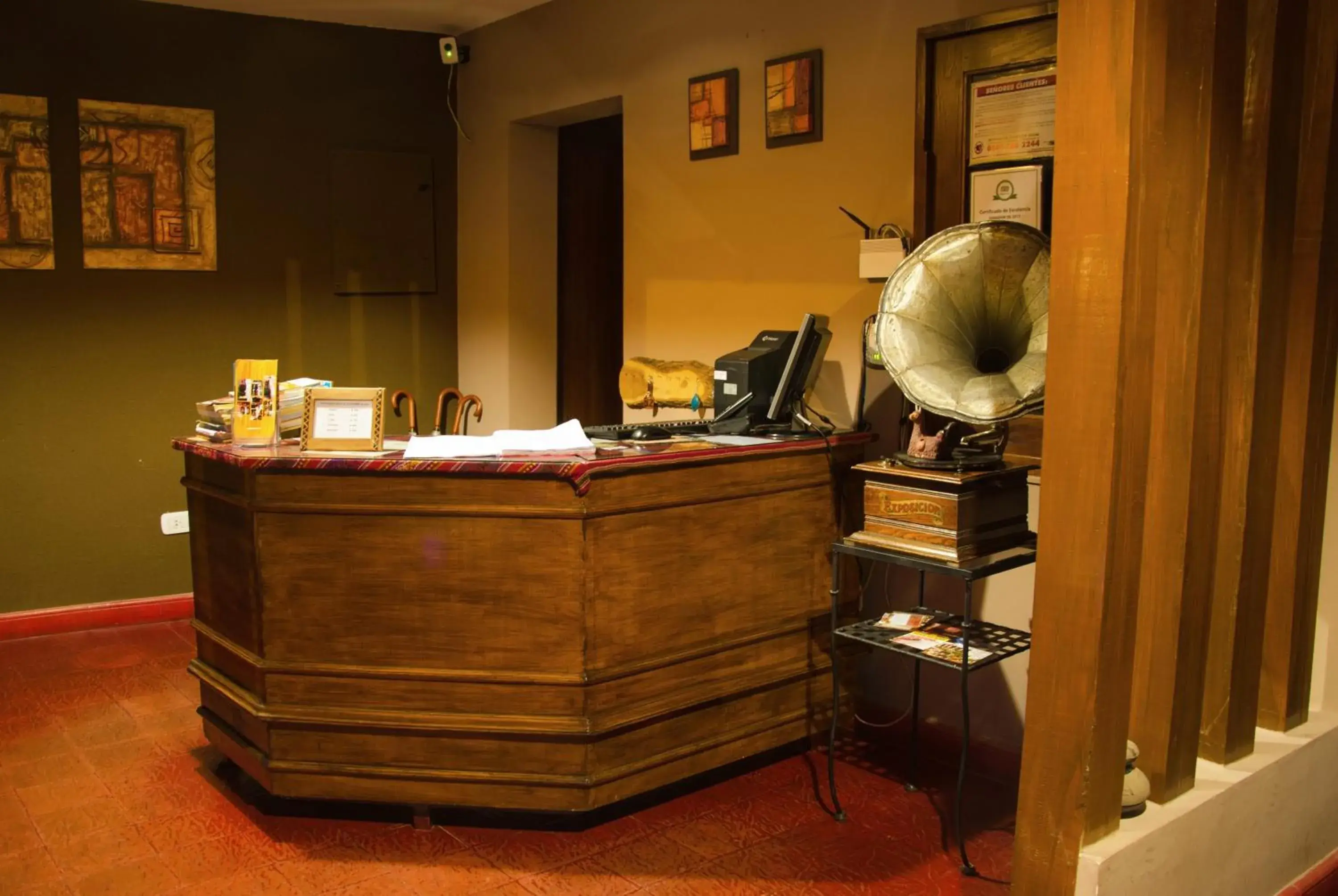 Lobby or reception in Munay Hotel Cafayate Lobby or reception in Munay Hotel Cafayate