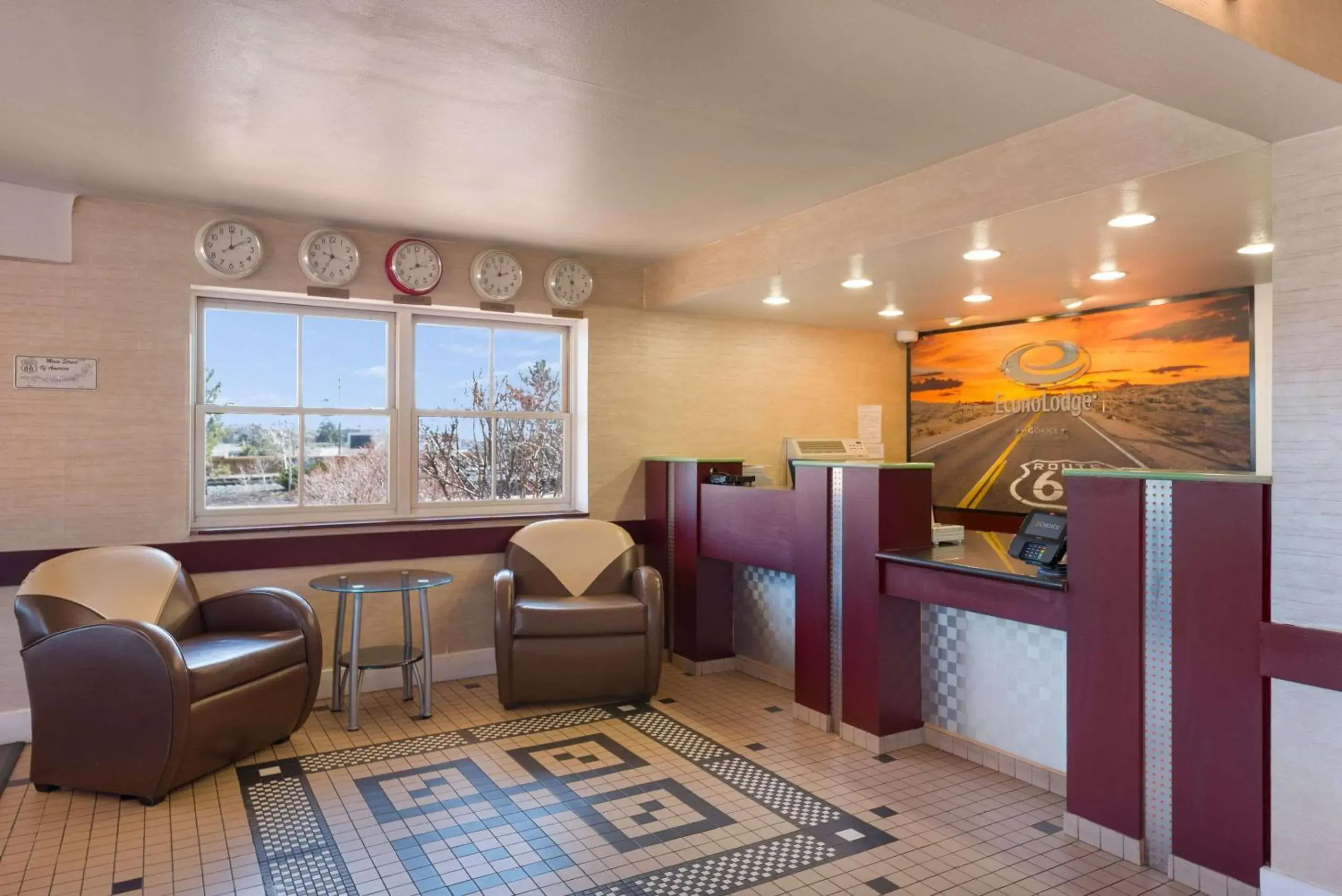 Lobby or reception in Econo Lodge Flagstaff Route 66