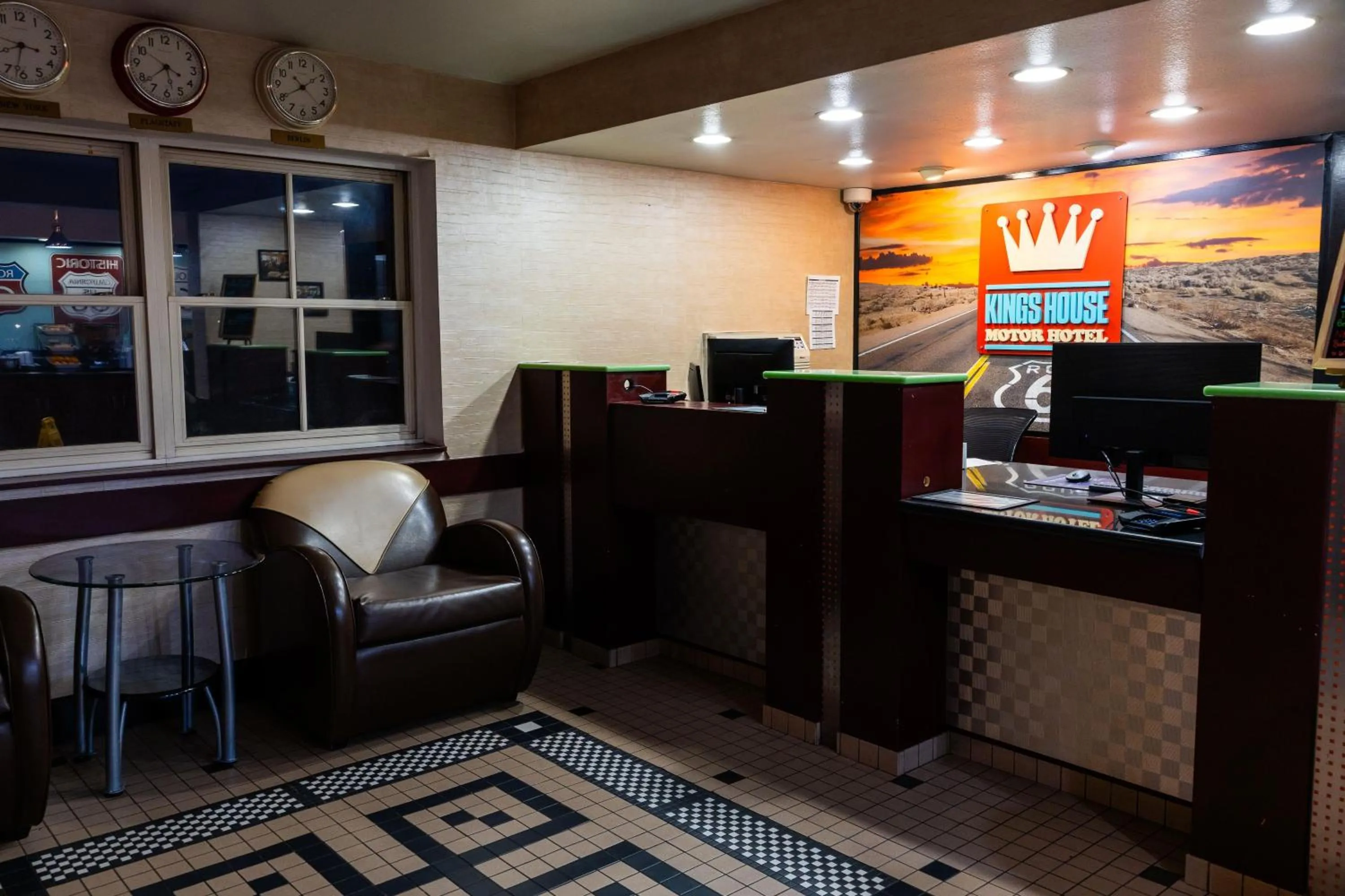 Lobby or reception in Kings House Motor Hotel, a Dazzler Select by Wyndham