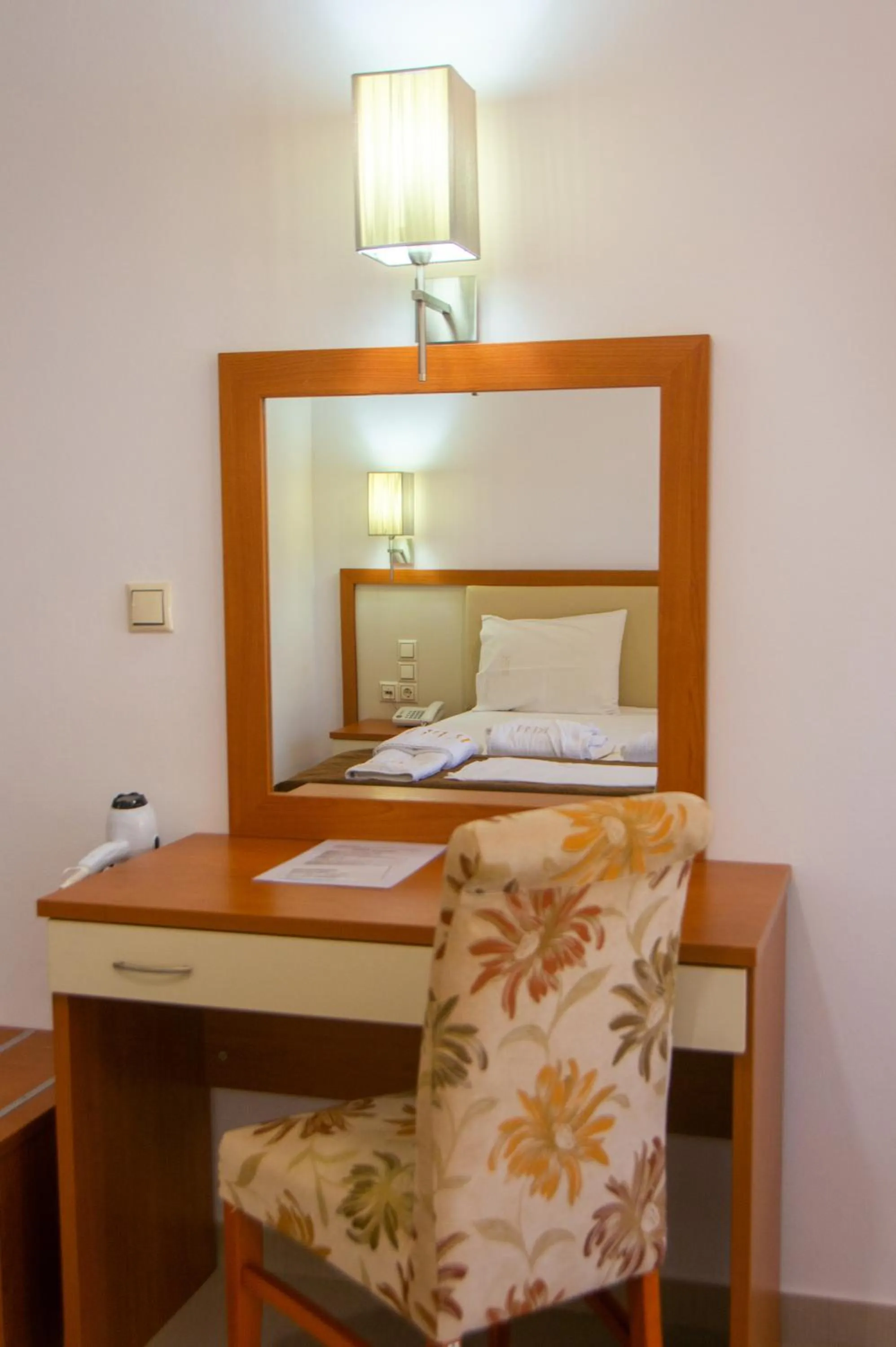 Bed in Riviera Perdika Hotel