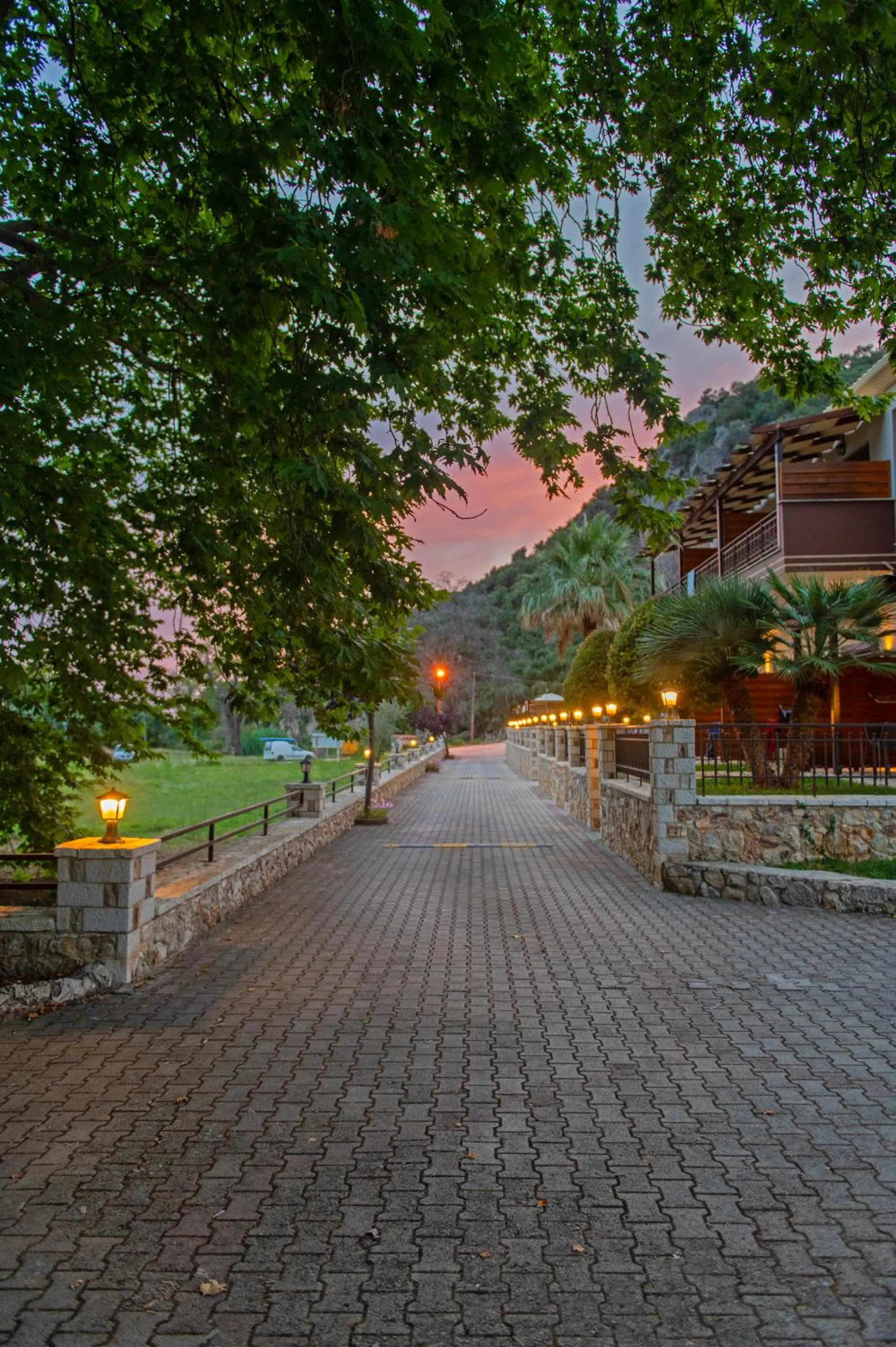 Garden in Riviera Perdika Hotel