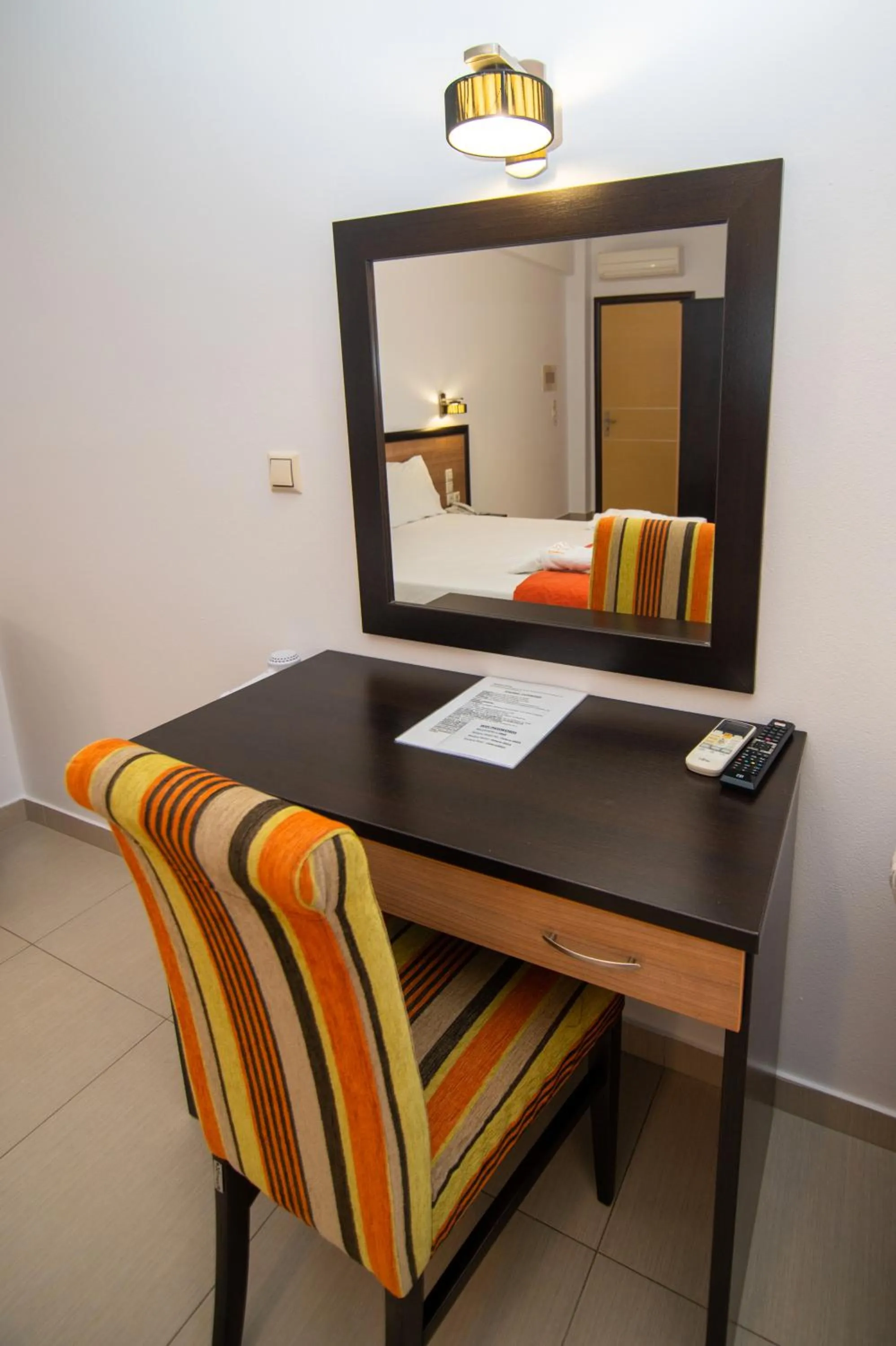 Bed in Riviera Perdika Hotel