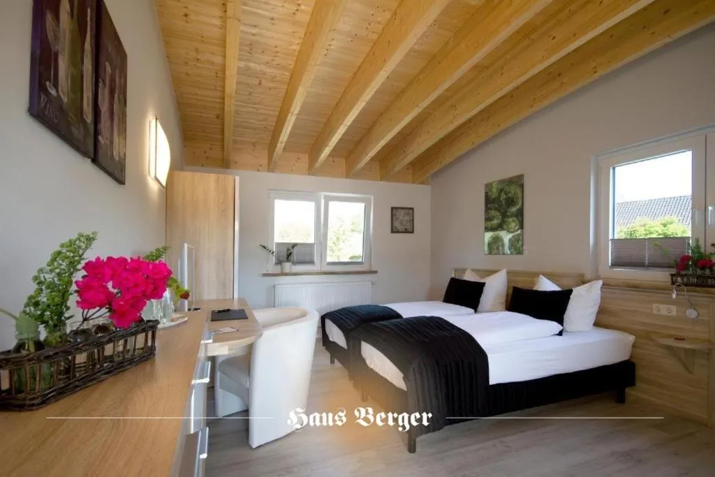 Bed in Hotel-Restaurant Haus Berger