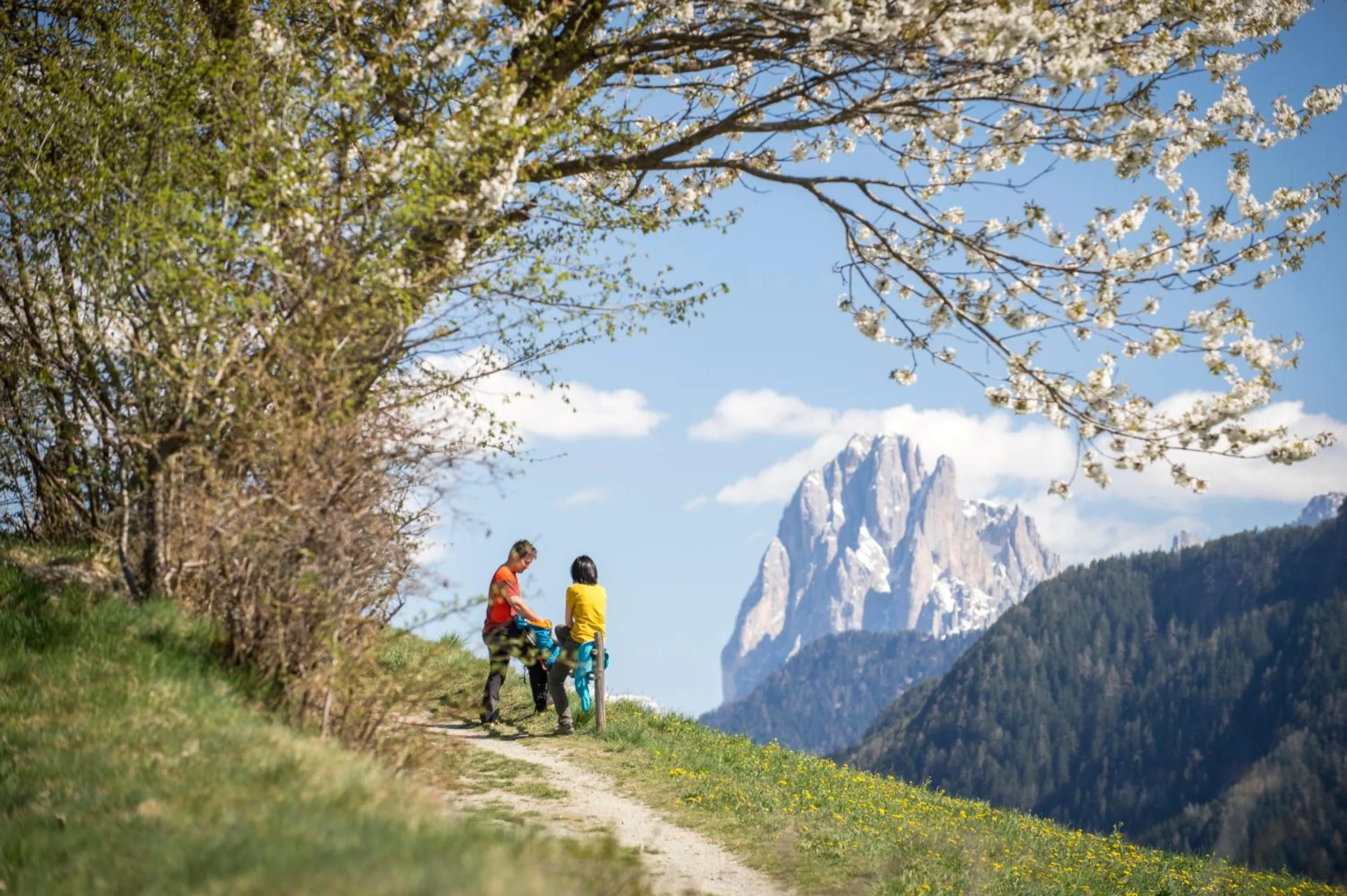 People in Hotel Andechserhof & Mountain Sky