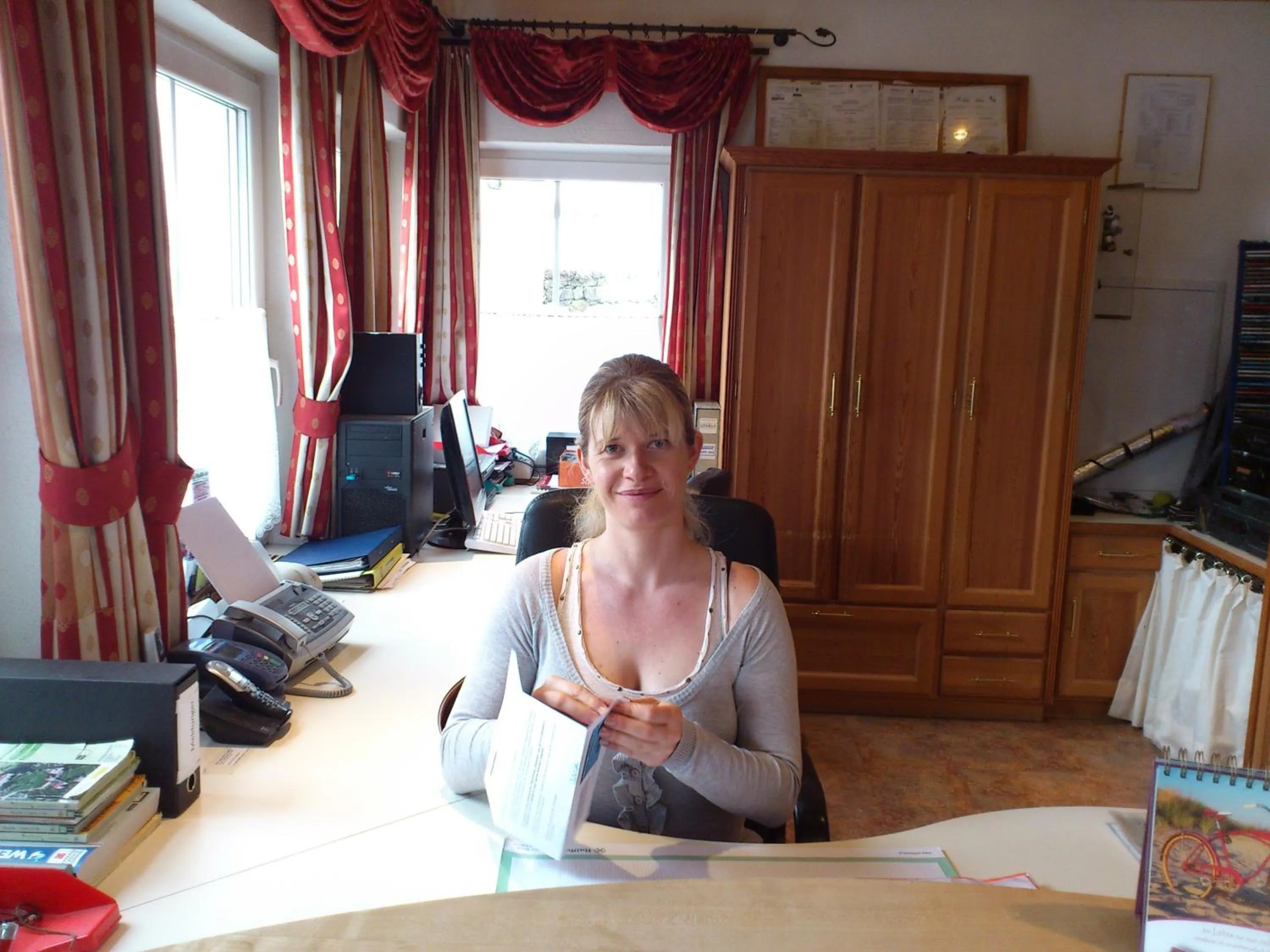 Lobby or reception in Hotel Andechserhof & Mountain Sky