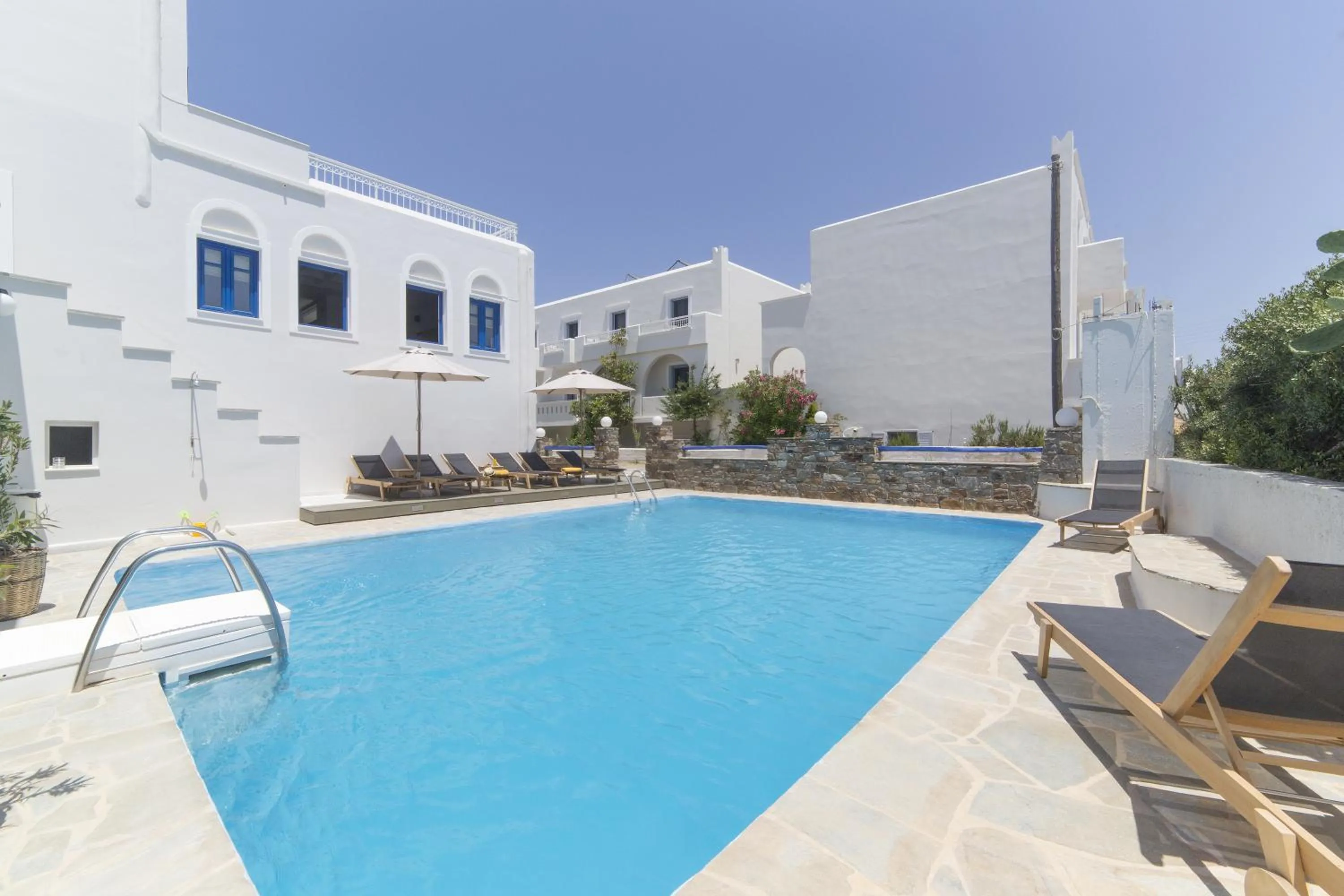 Patio in Hotel Semeli