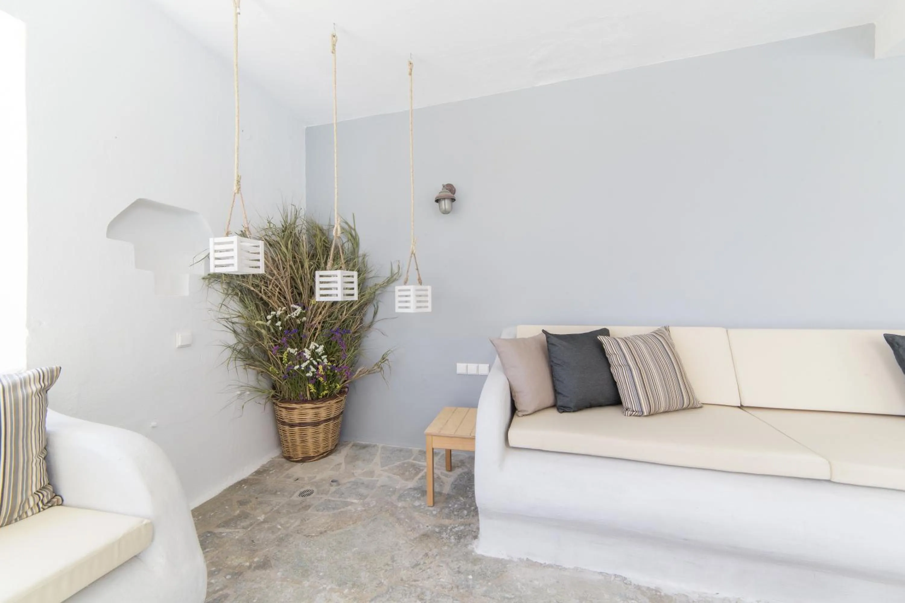 Living room in Hotel Semeli