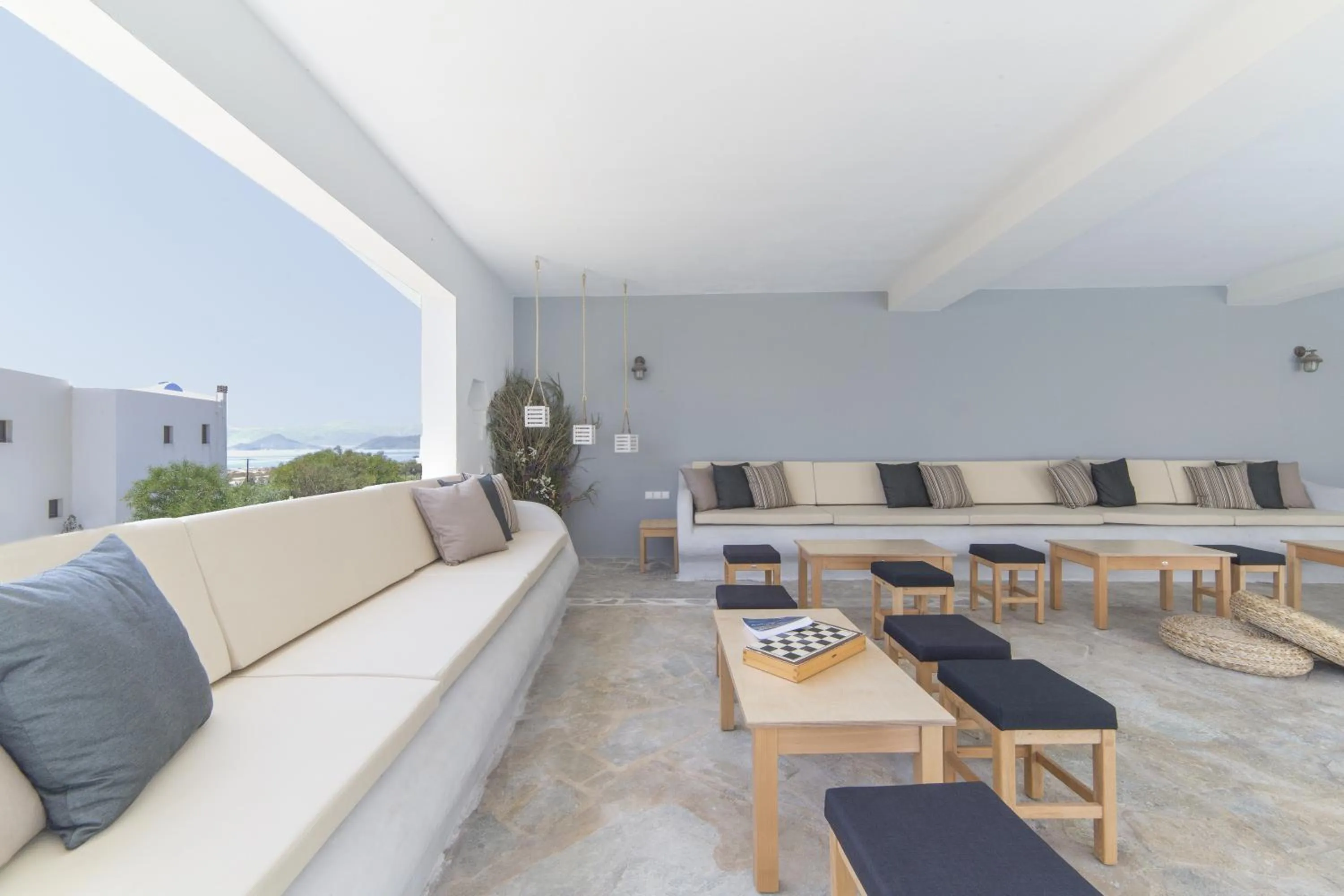 Patio in Hotel Semeli