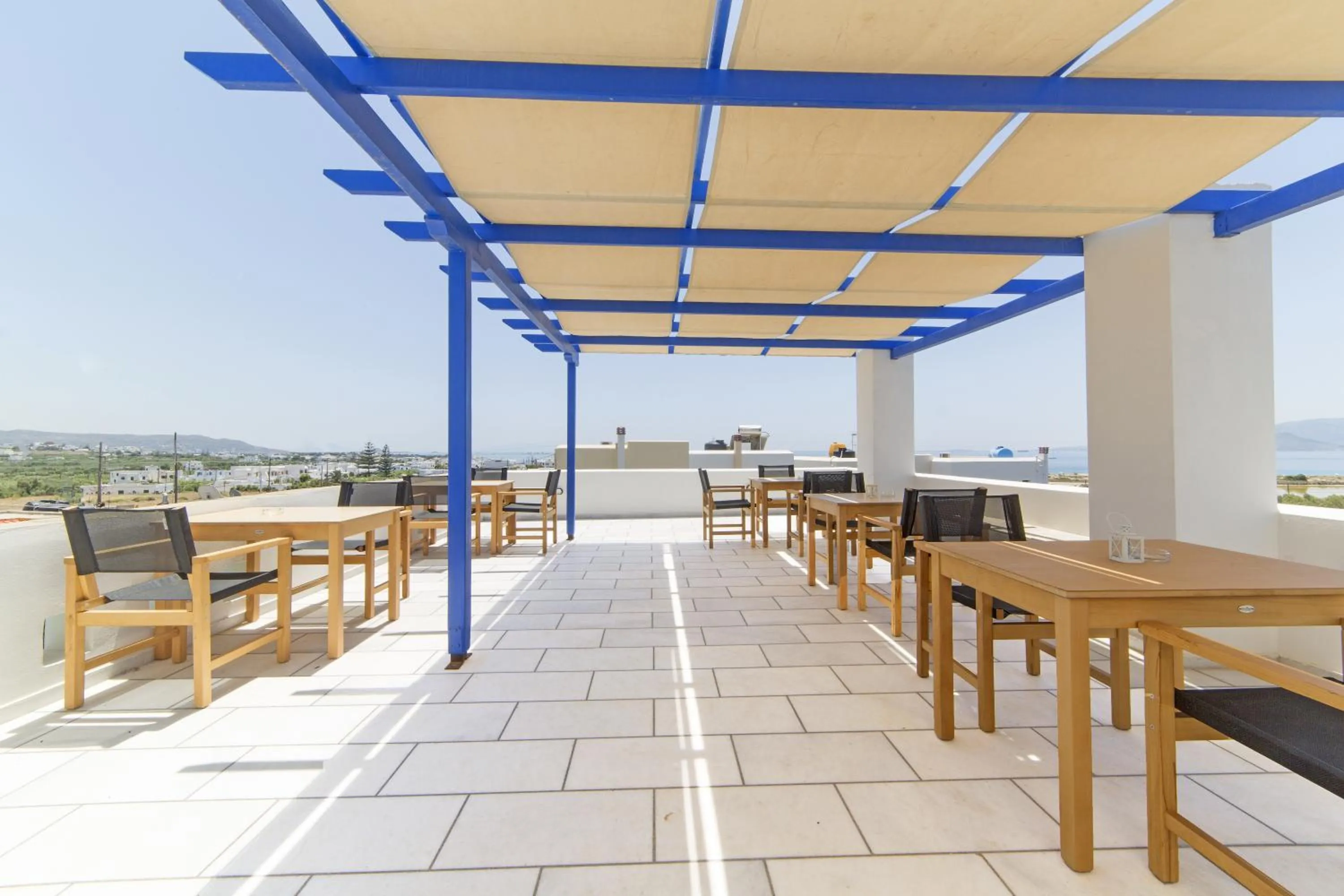 Patio in Hotel Semeli