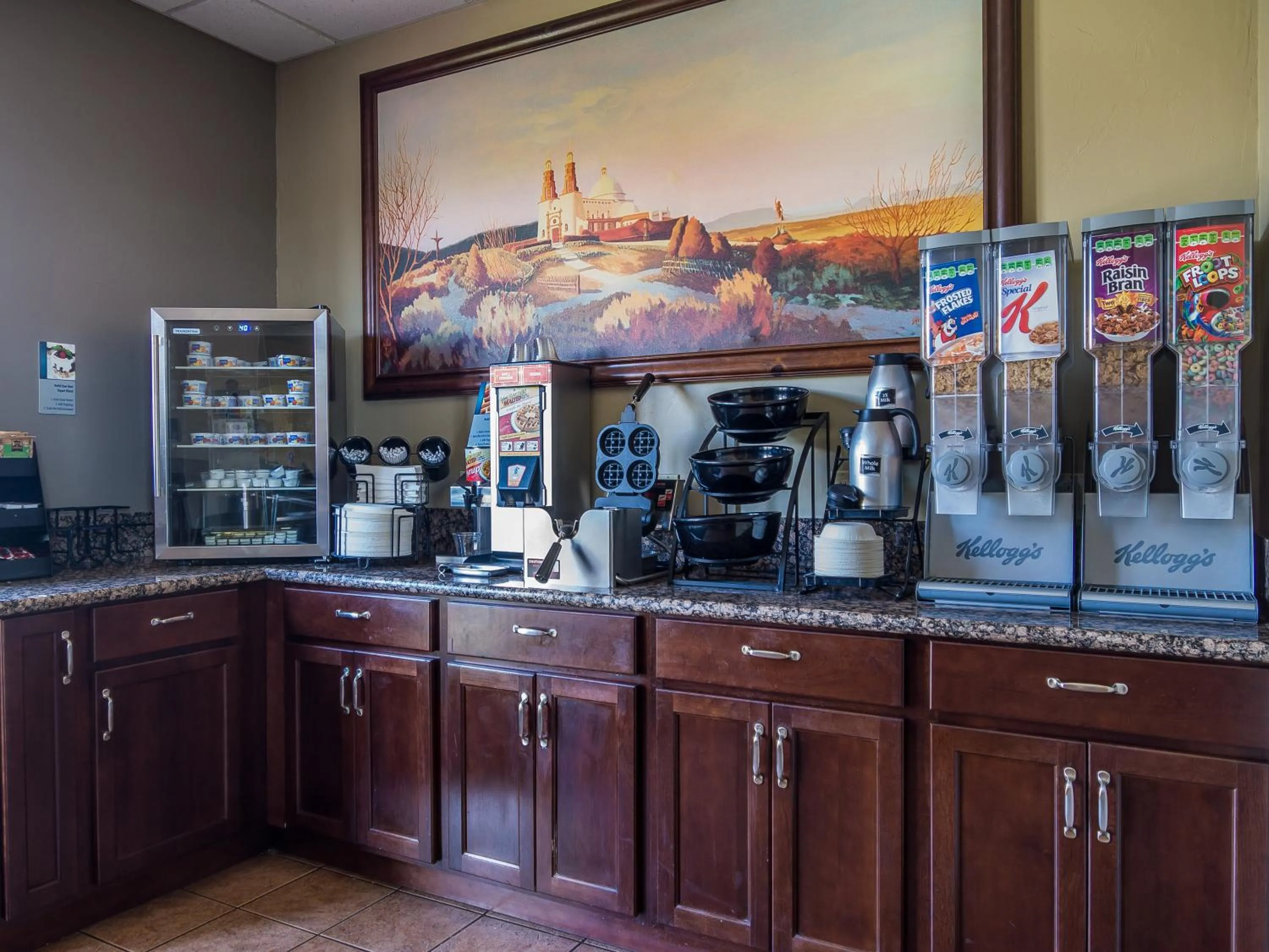 Breakfast in Best Western Alamosa Inn