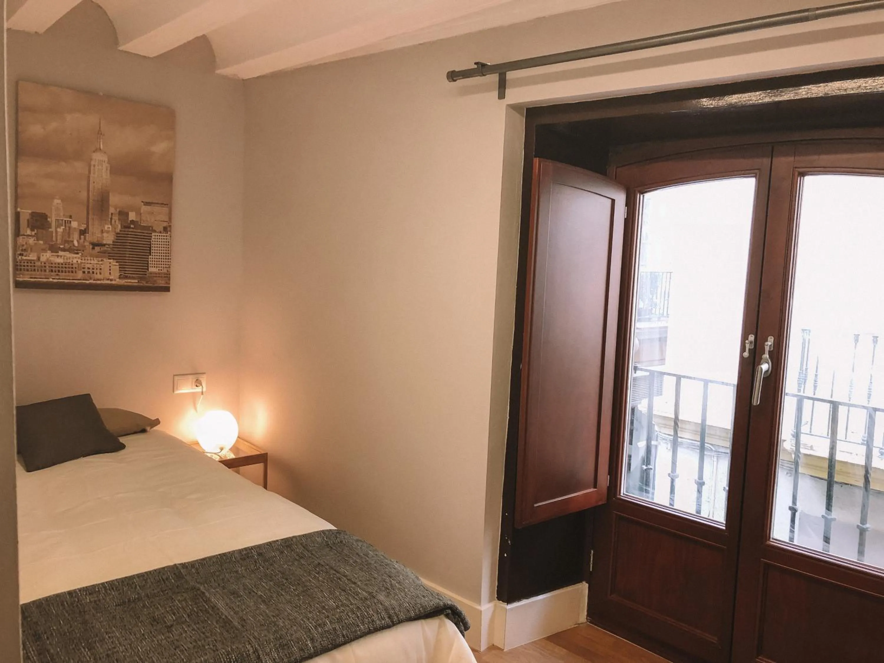 Bed in Apodaca Rooms