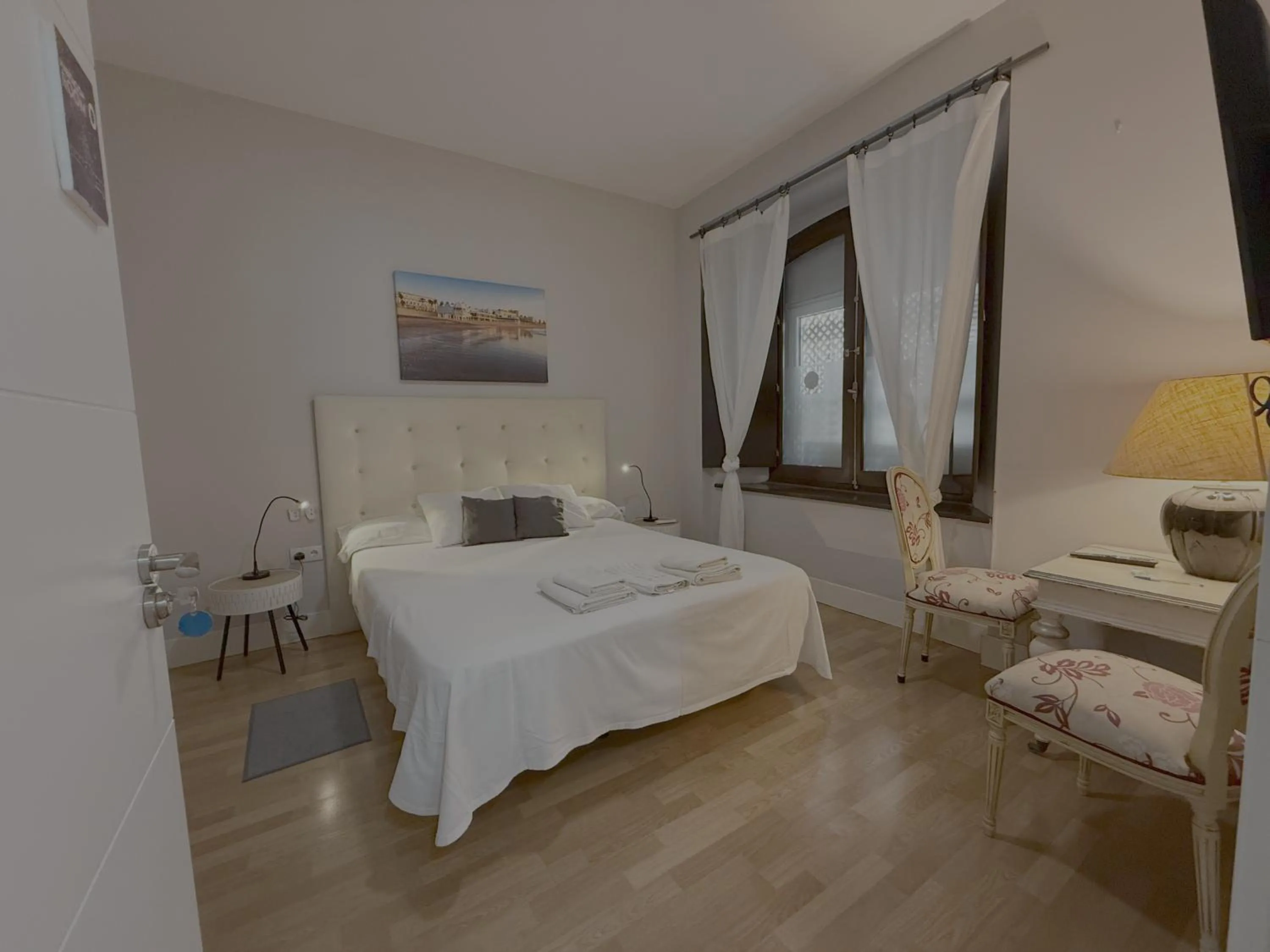 Bed in Apodaca Rooms