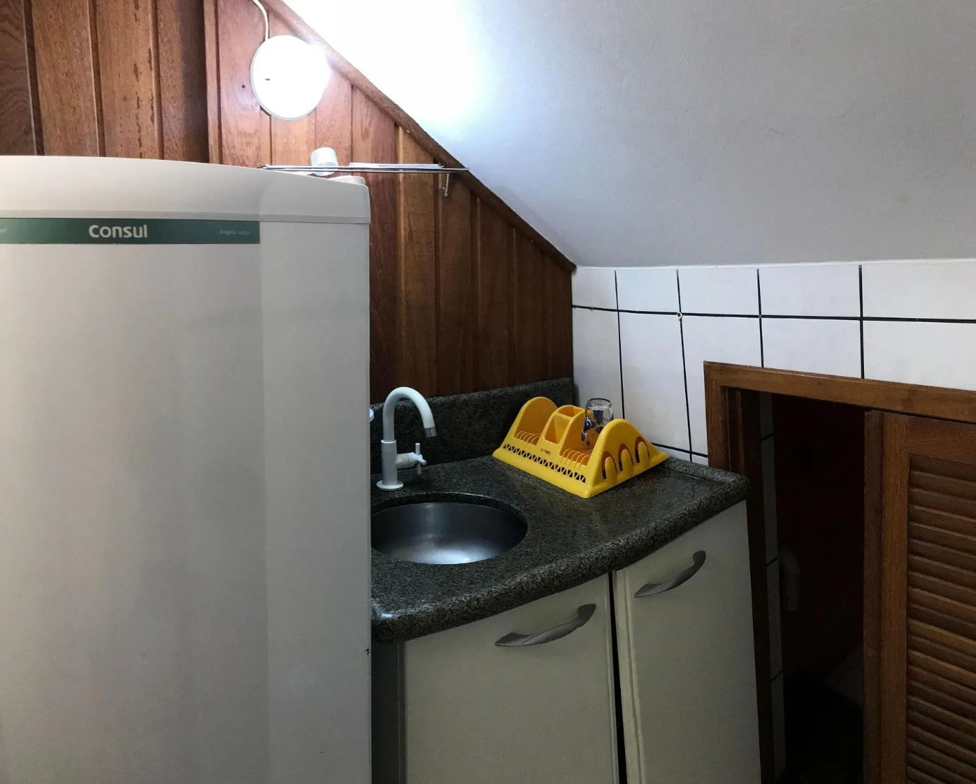Kitchen or kitchenette in Residencial Glaura é Destino Floripa