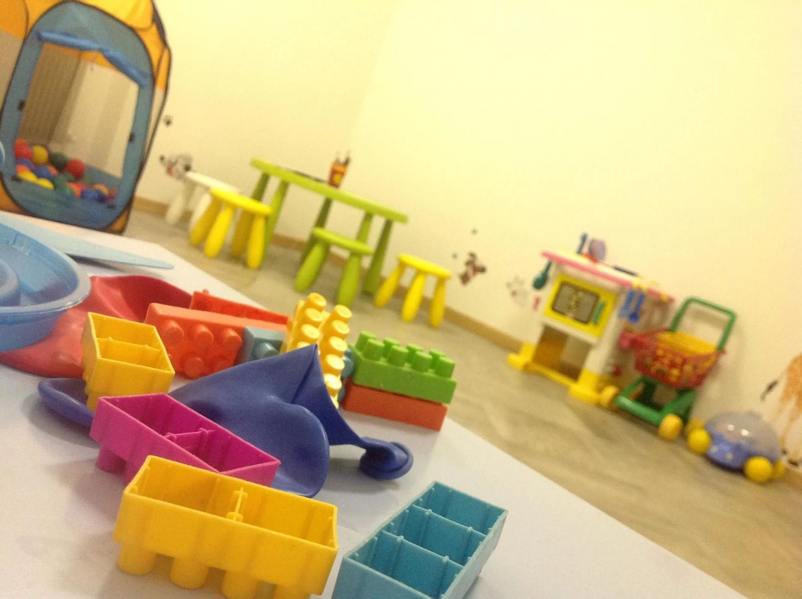 Children play ground in Hotel Vittoria