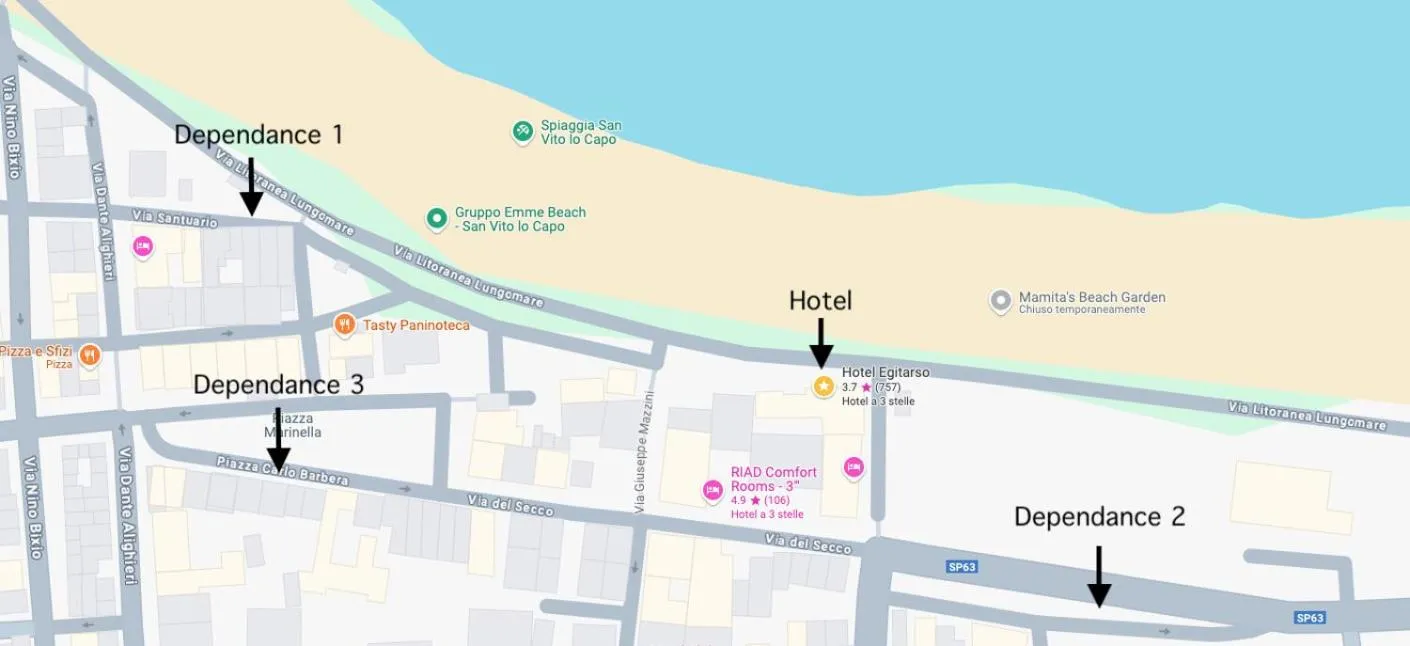 Hotel Egitarso Sul Mare