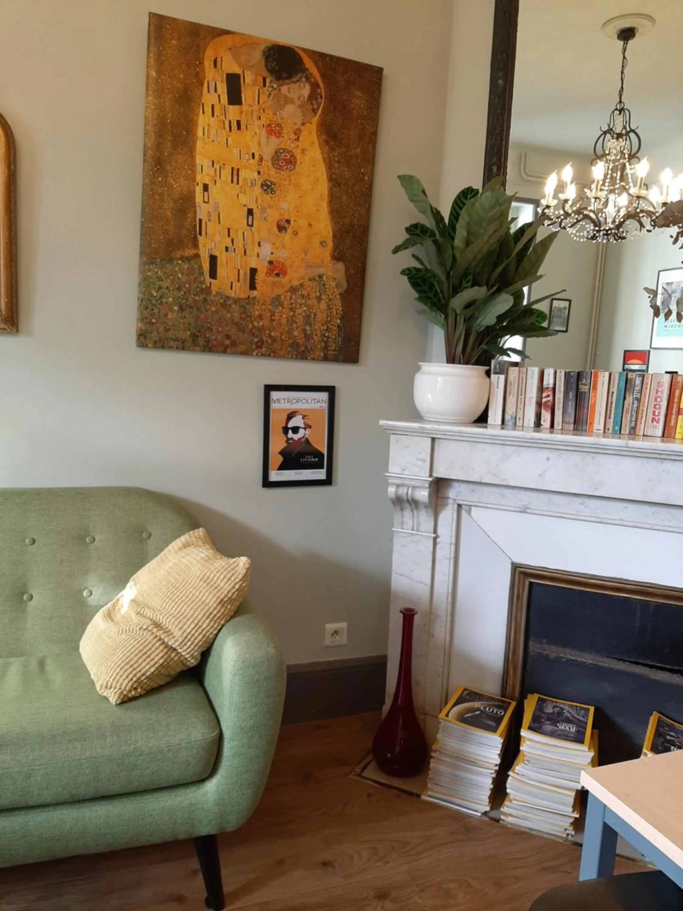 Seating area in Saint Charles Hôtel & Coliving Biarritz