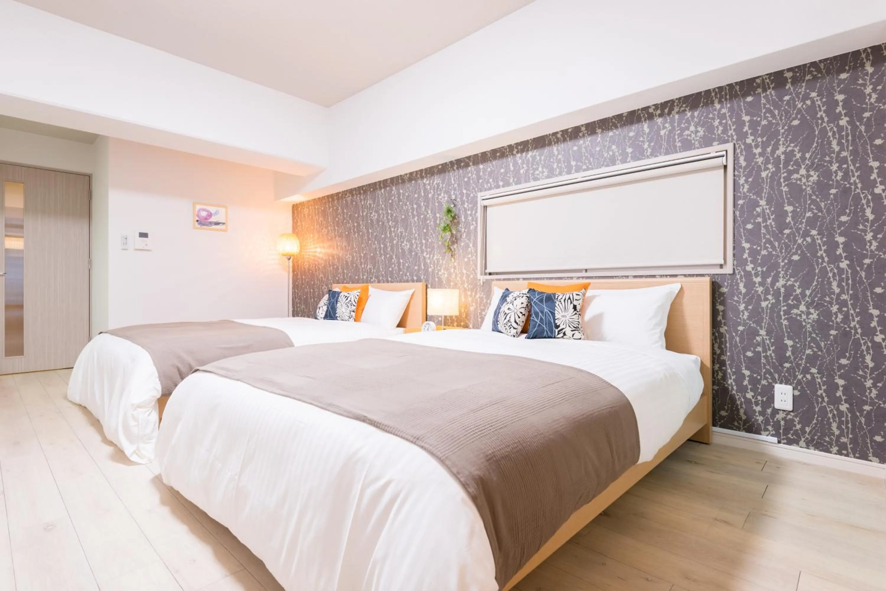 Bedroom, Bed in Forestay Shinsaibashi