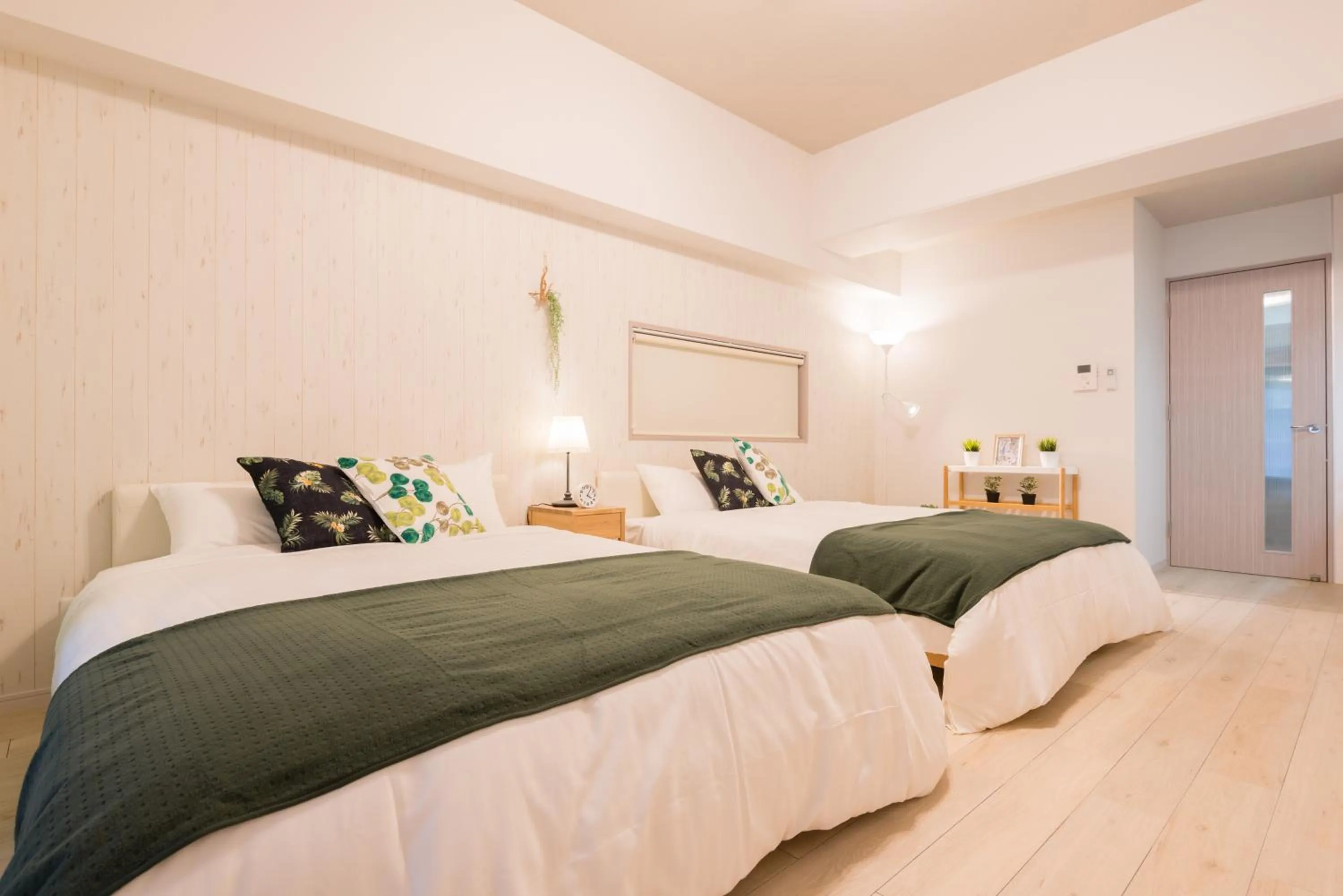 Bedroom, Bed in Forestay Shinsaibashi