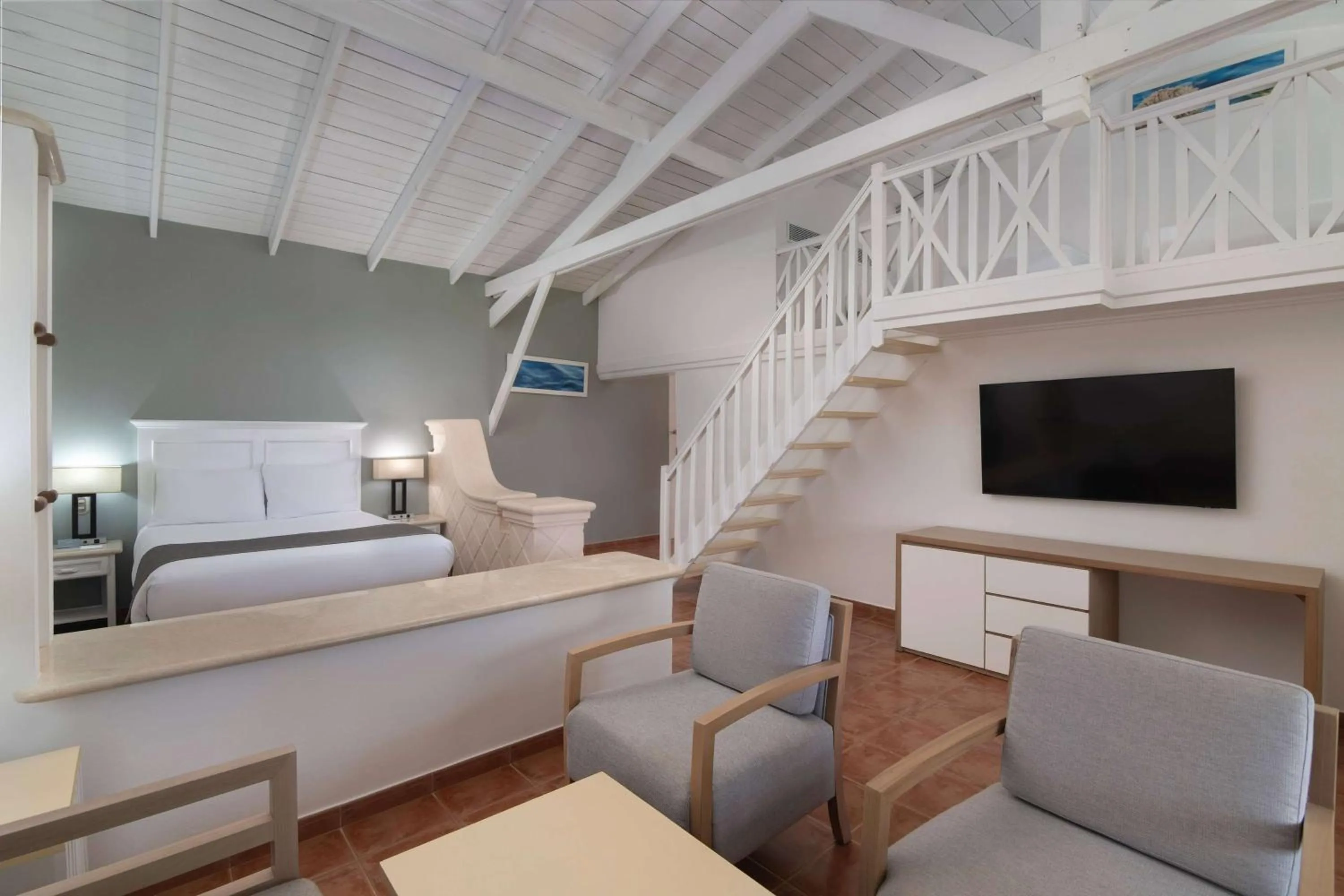 Photo of the whole room, Bed in Wyndham Alltra Samana All Inclusive Resort