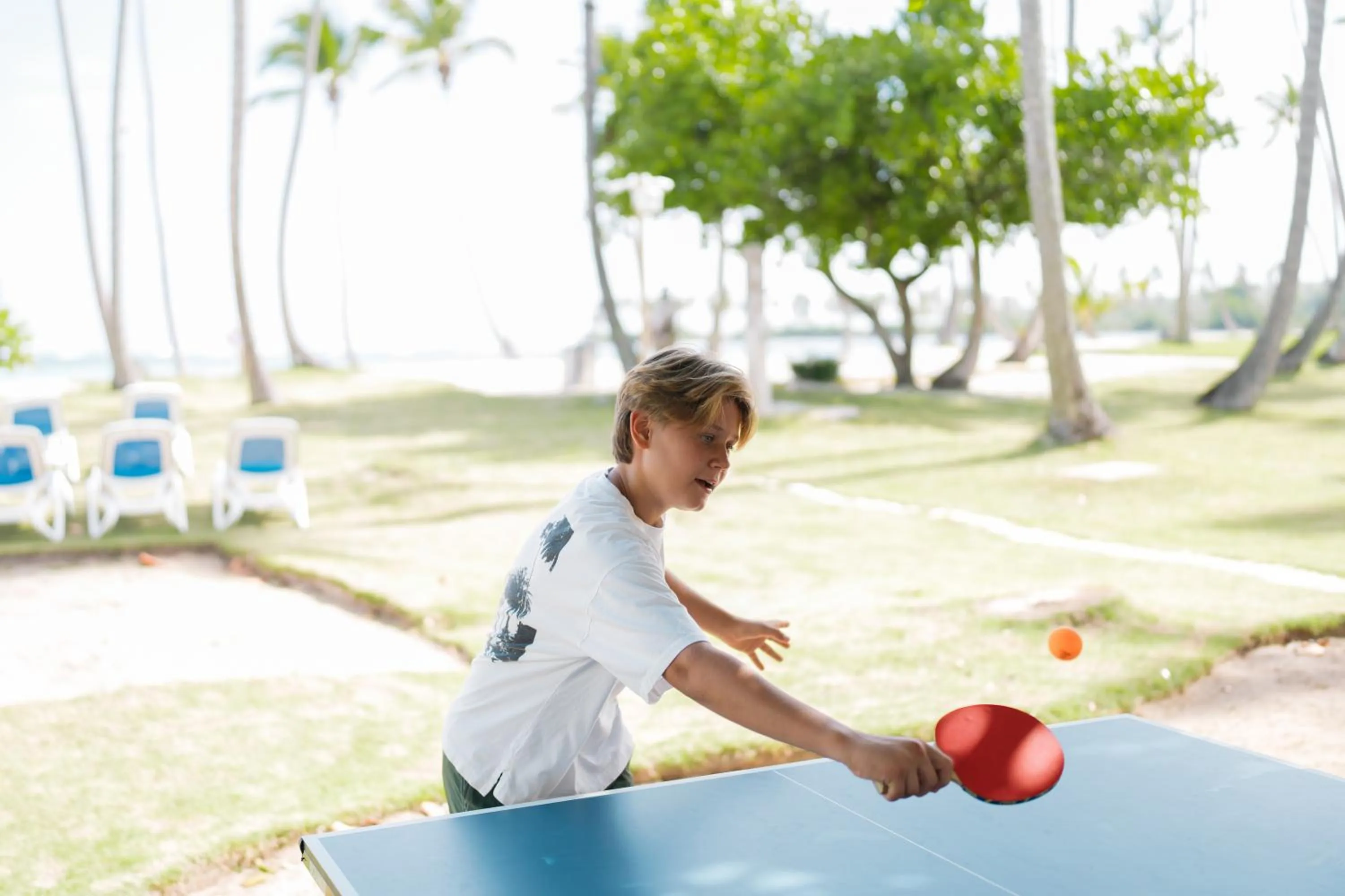 Table tennis in Wyndham Alltra Samana All Inclusive Resort