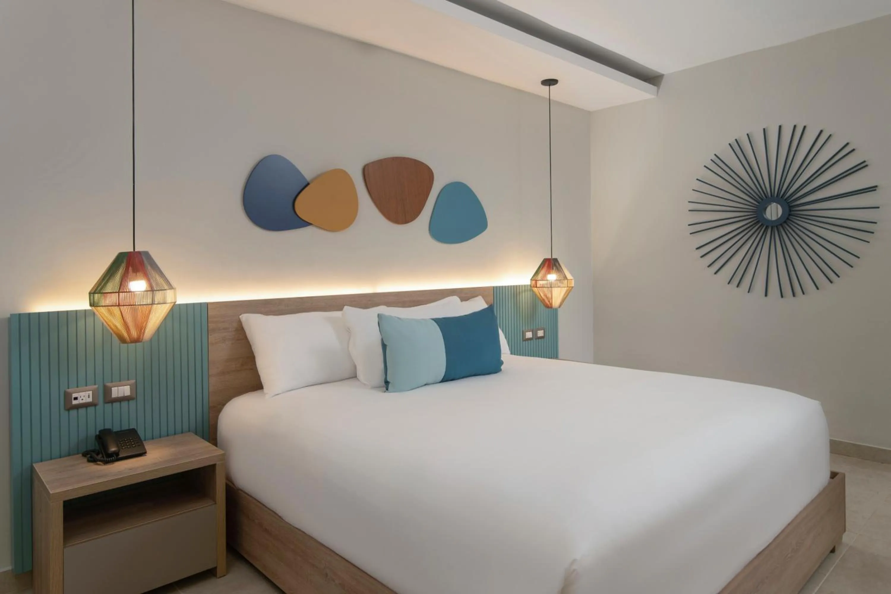 Bed in Wyndham Alltra Samana All Inclusive Resort