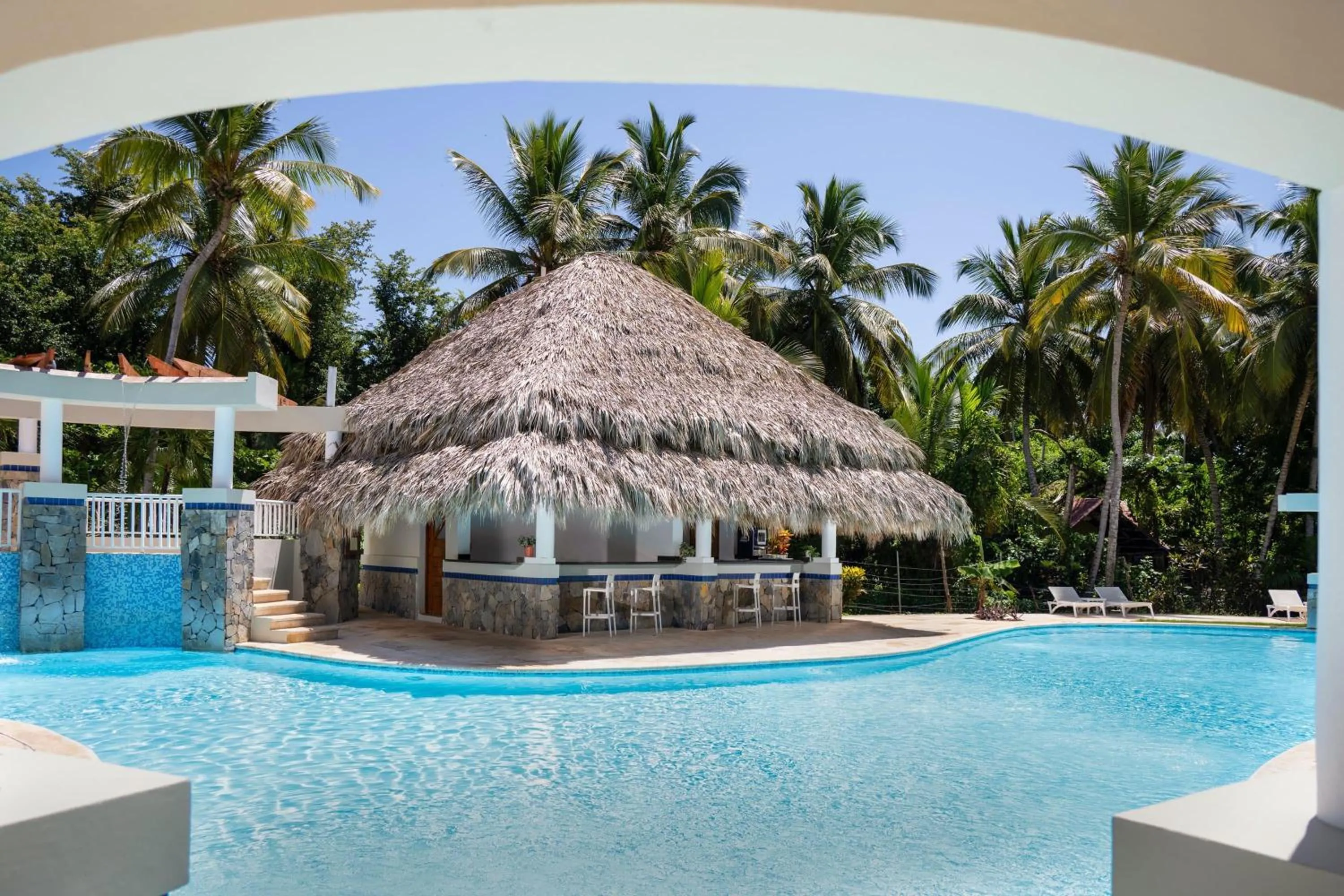 Pool view in Wyndham Alltra Samana All Inclusive Resort