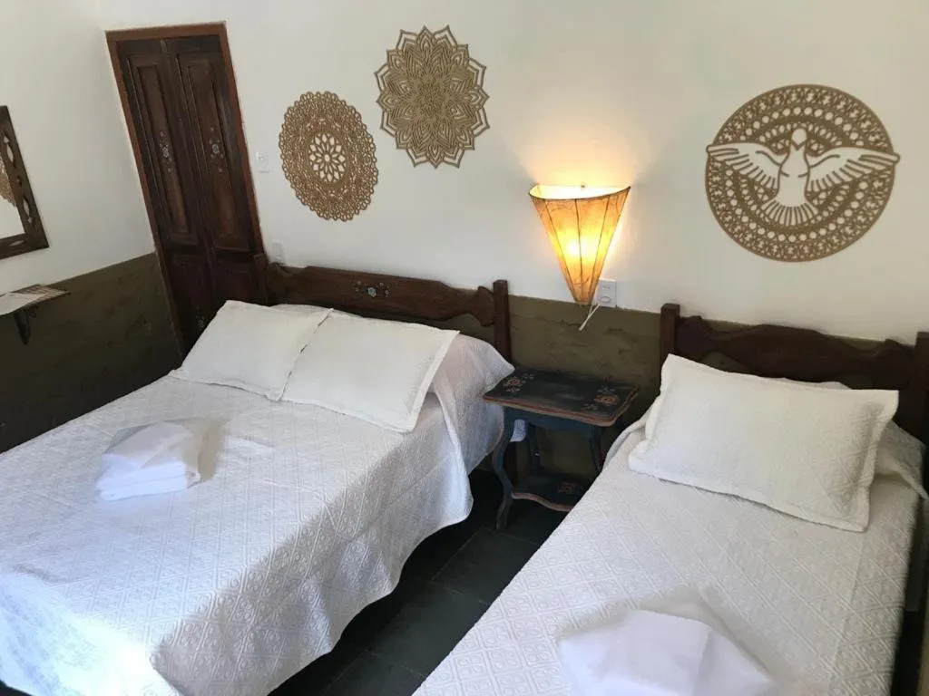 Photo of the whole room, Bed in Rancho da Serra Pousada