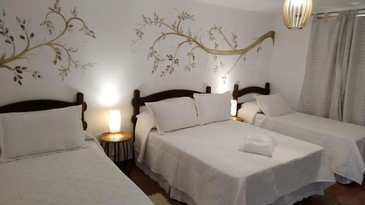 Photo of the whole room, Bed in Rancho da Serra Pousada