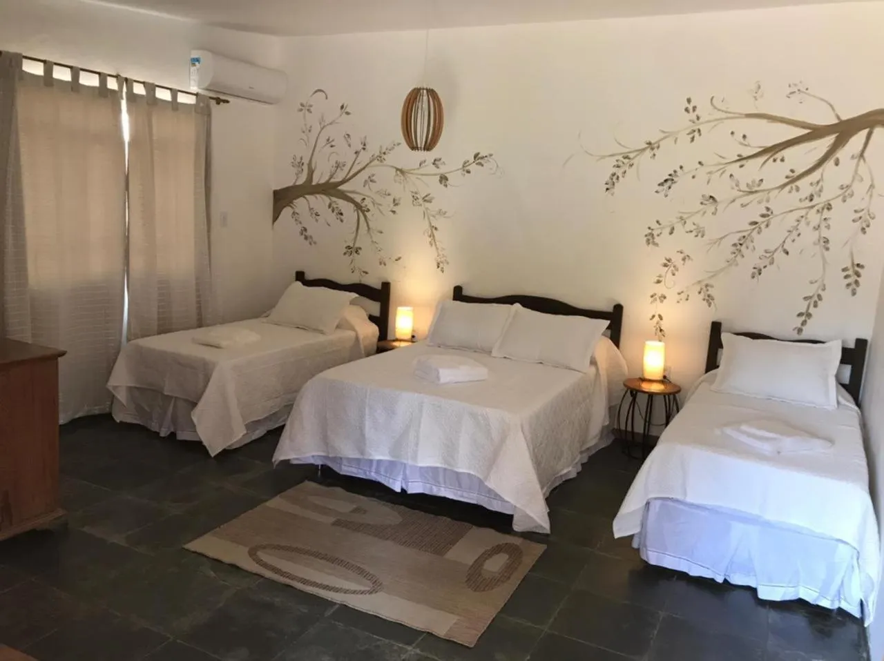 Bedroom, Bed in Rancho da Serra Pousada