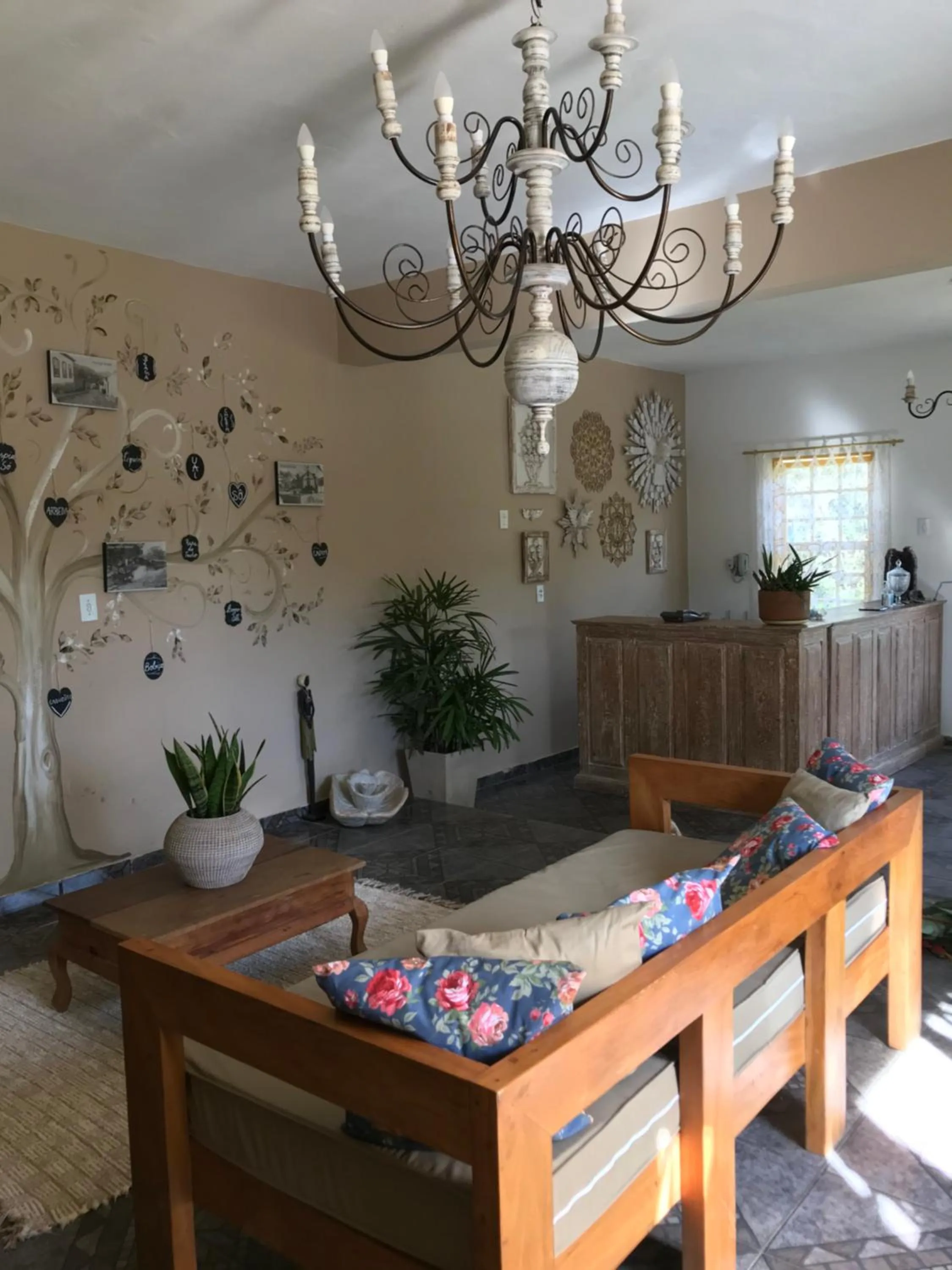 Lobby or reception in Rancho da Serra Pousada