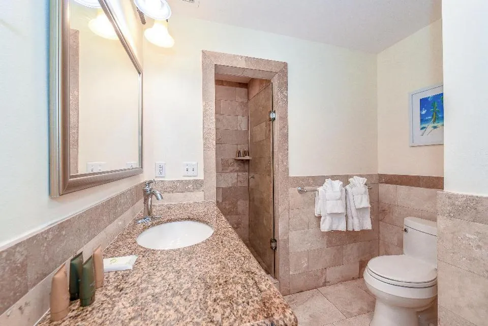 Bathroom in Hotel La Vista Azul