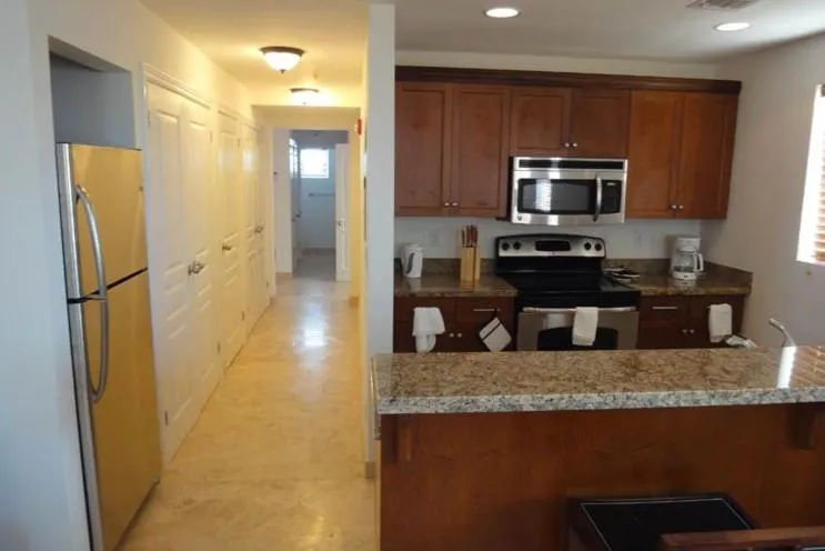 Kitchen or kitchenette in Hotel La Vista Azul