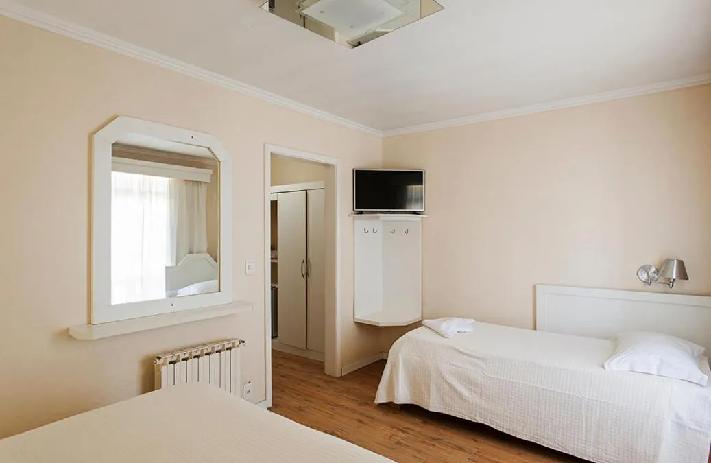 Bed in Hotel Galo Vermelho