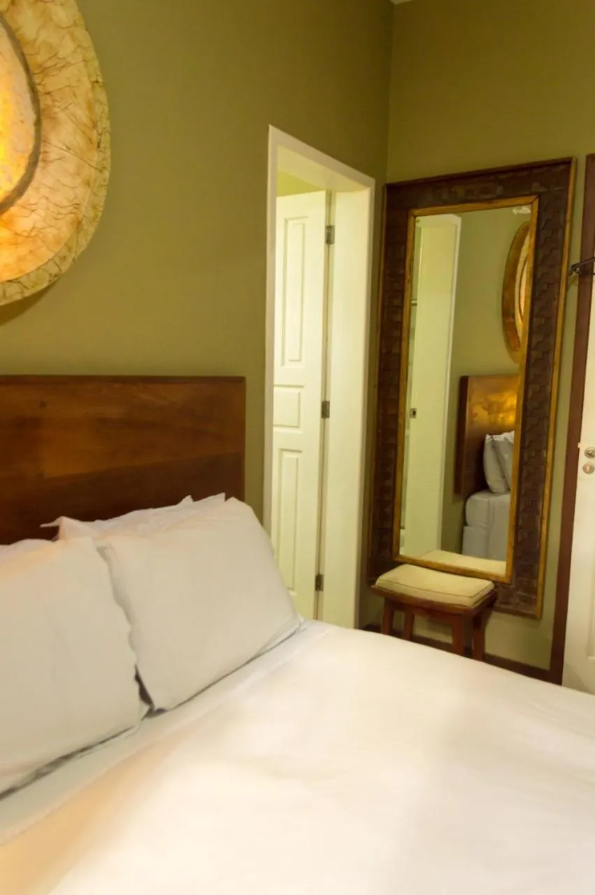 Bed in Pousada Papyrus