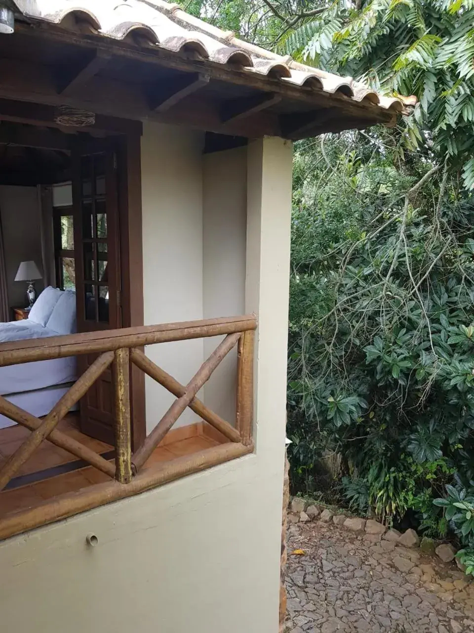 Superior Double Suite with Mountain View and Air Conditioner in Pousada Papyrus Superior Double Suite with Mountain View and Air Conditioner in Pousada Papyrus