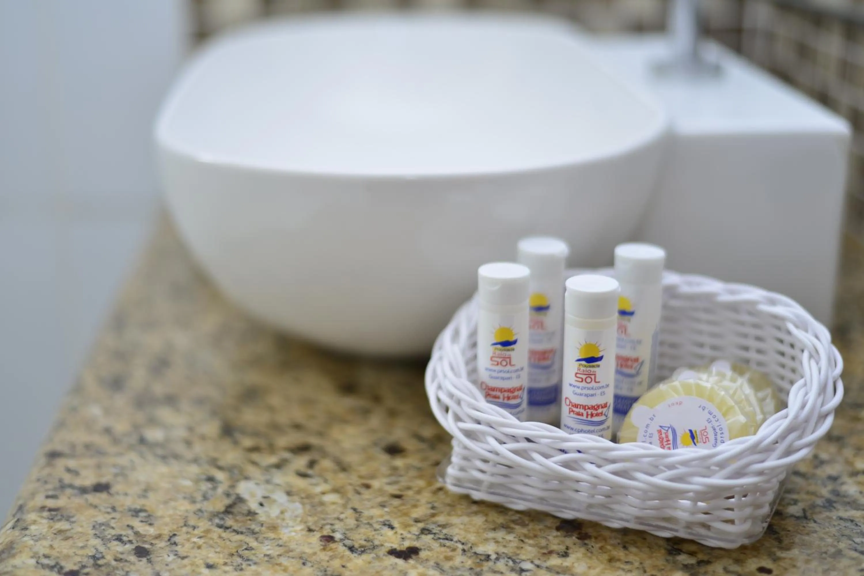 Bathroom in Champagnat Praia Hotel