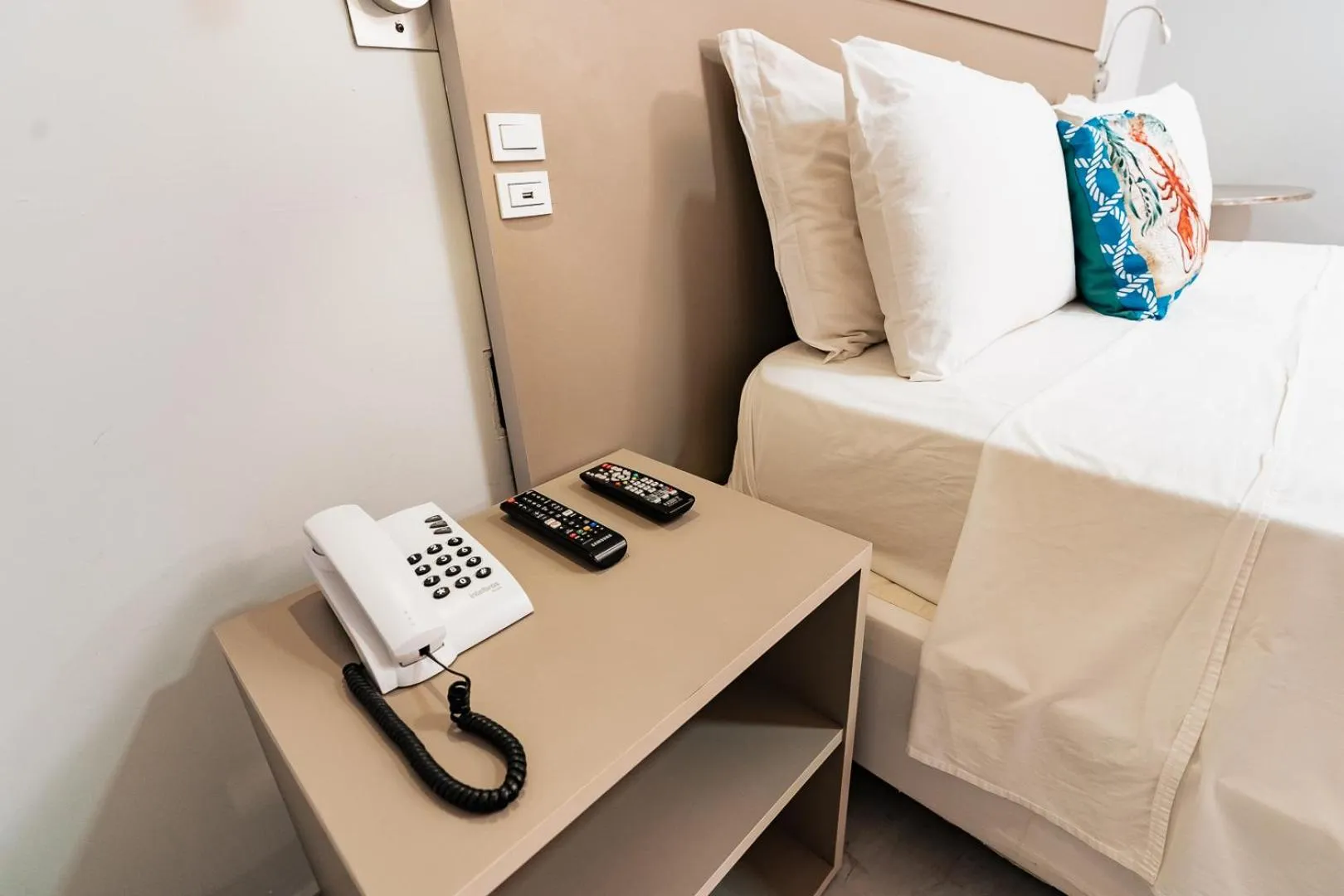 Bed in Champagnat Praia Hotel